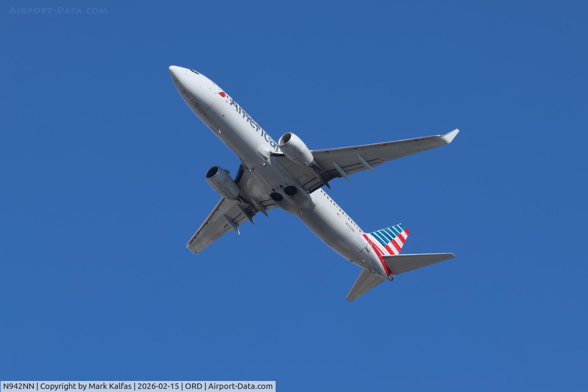N942NN, 2013 Boeing 737-823 C/N 33492, B738 American Boeing 737-823 N942NN AA2969 ORD-SFO