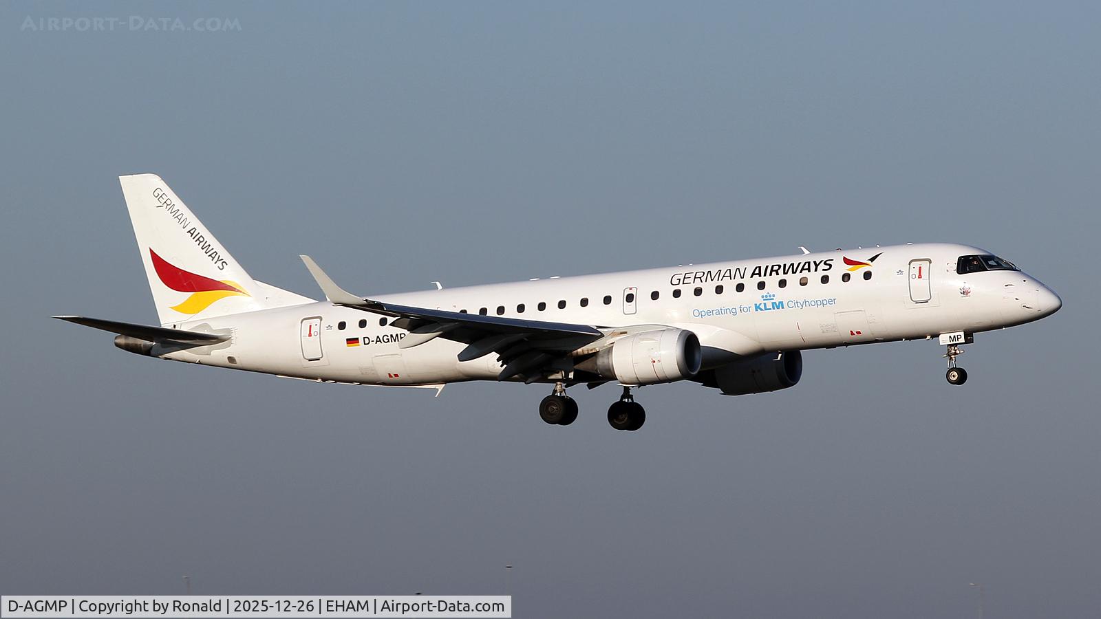 D-AGMP, 2009 Embraer 190AR (ERJ-190-100IGW) C/N 19000329, at eham