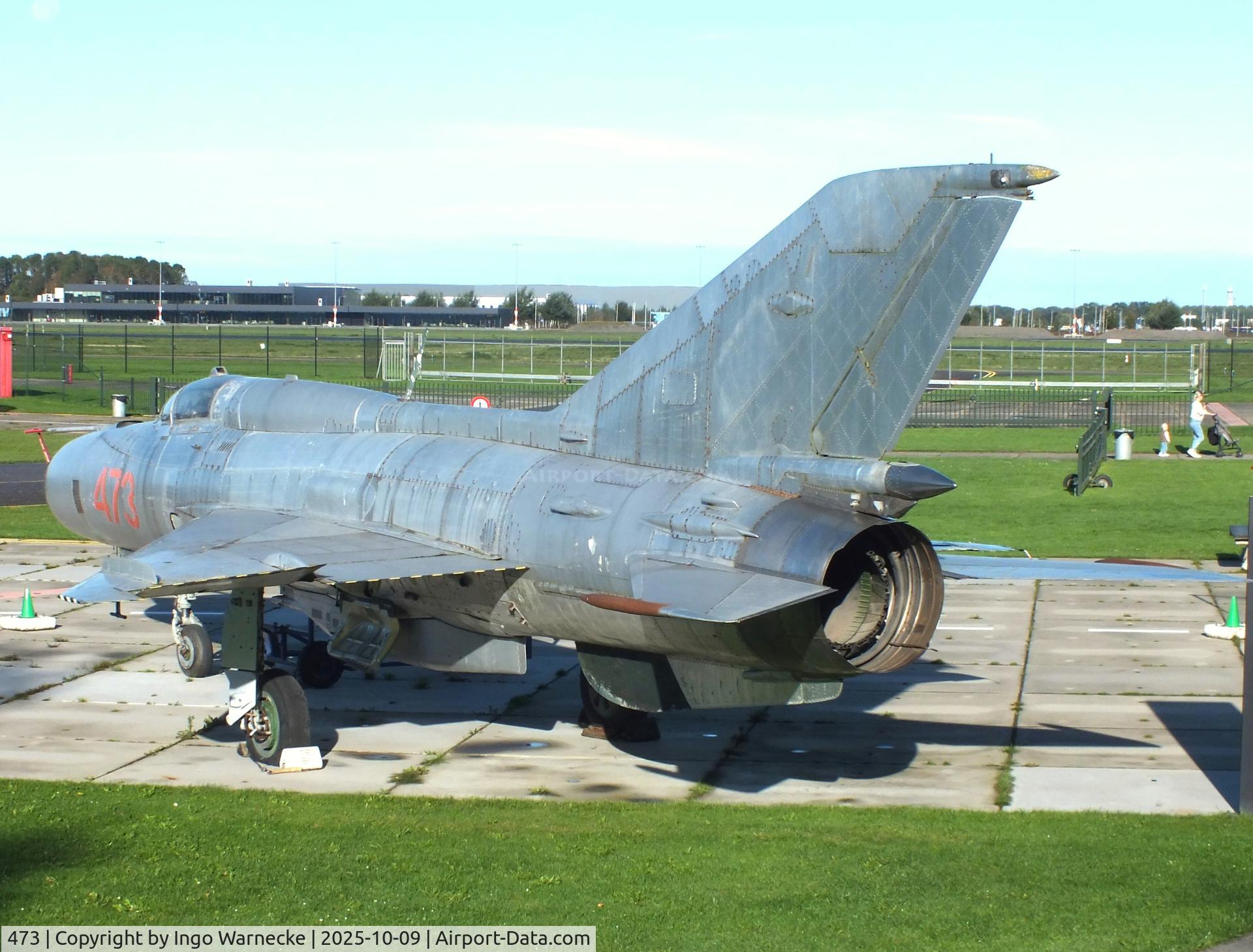 473, Mikoyan-Gurevich MiG-21PFM C/N 94A7006, Mikoyan i Gurevich MiG-21PFM FISHBED-F at the Aviodrome, Lelystad
