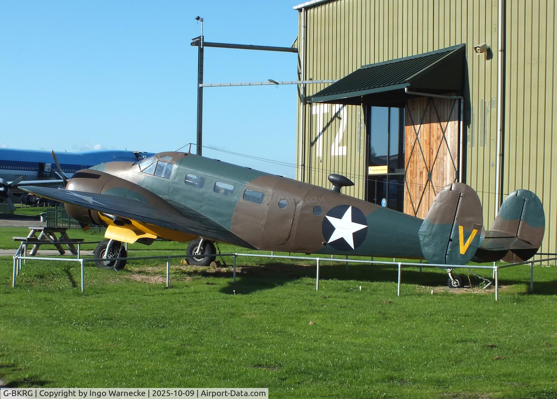 G-BKRG, 1951 Beech C-45H Expeditor C/N AF-222, Beechraft C-45H Expeditor at the Aviodrome, Lelystad