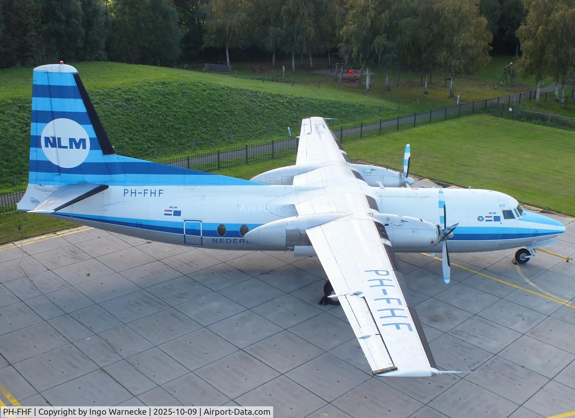 PH-FHF, 1958 Fokker F.27-100 Friendship C/N 10105, Fokker F27-100 Friendship at the Aviodrome, Lelystad