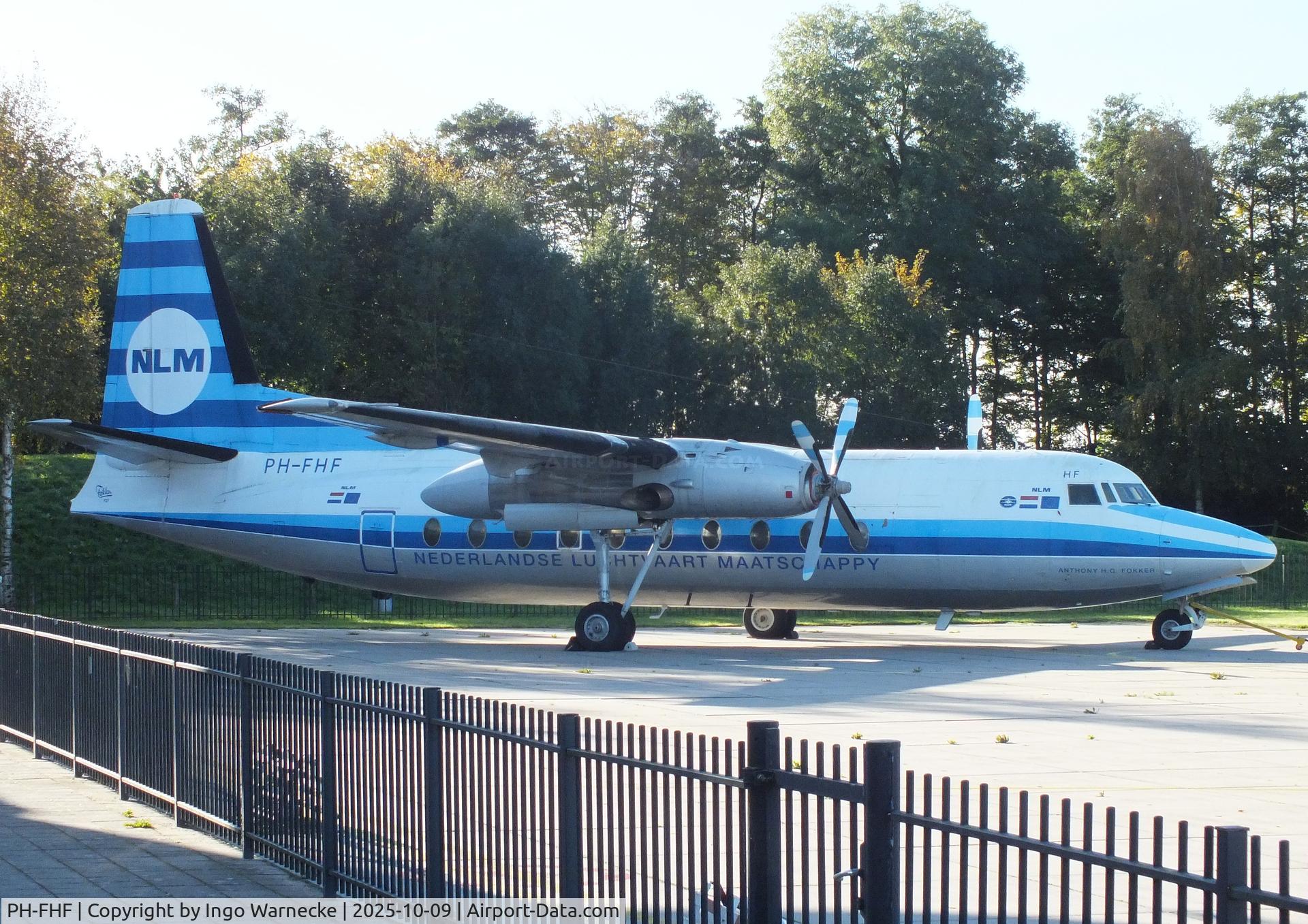 PH-FHF, 1958 Fokker F.27-100 Friendship C/N 10105, Fokker F27-100 Friendship at the Aviodrome, Lelystad