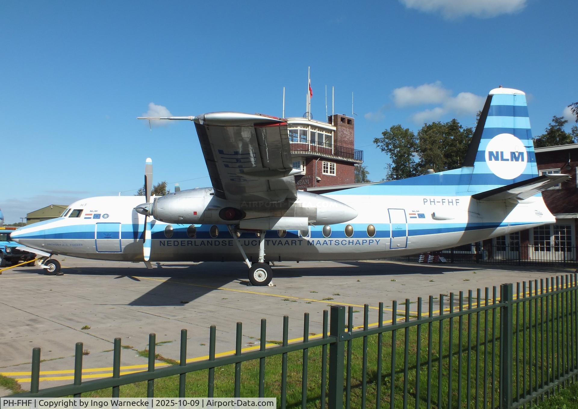 PH-FHF, 1958 Fokker F.27-100 Friendship C/N 10105, Fokker F27-100 Friendship at the Aviodrome, Lelystad