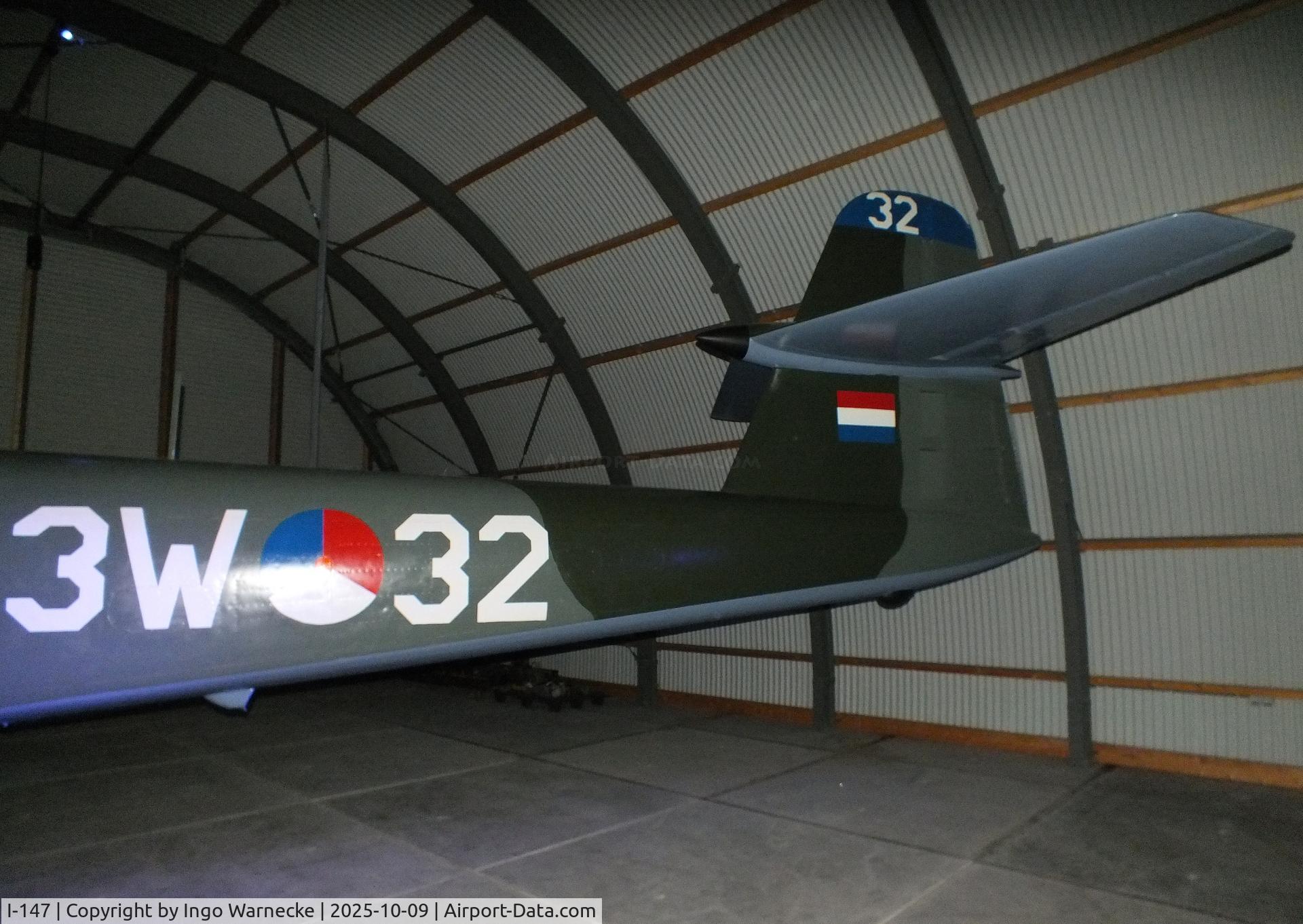 I-147, 1953 Gloster Meteor F.8 C/N 6466, Gloster Meteor F8 at the Aviodrome, Lelystad