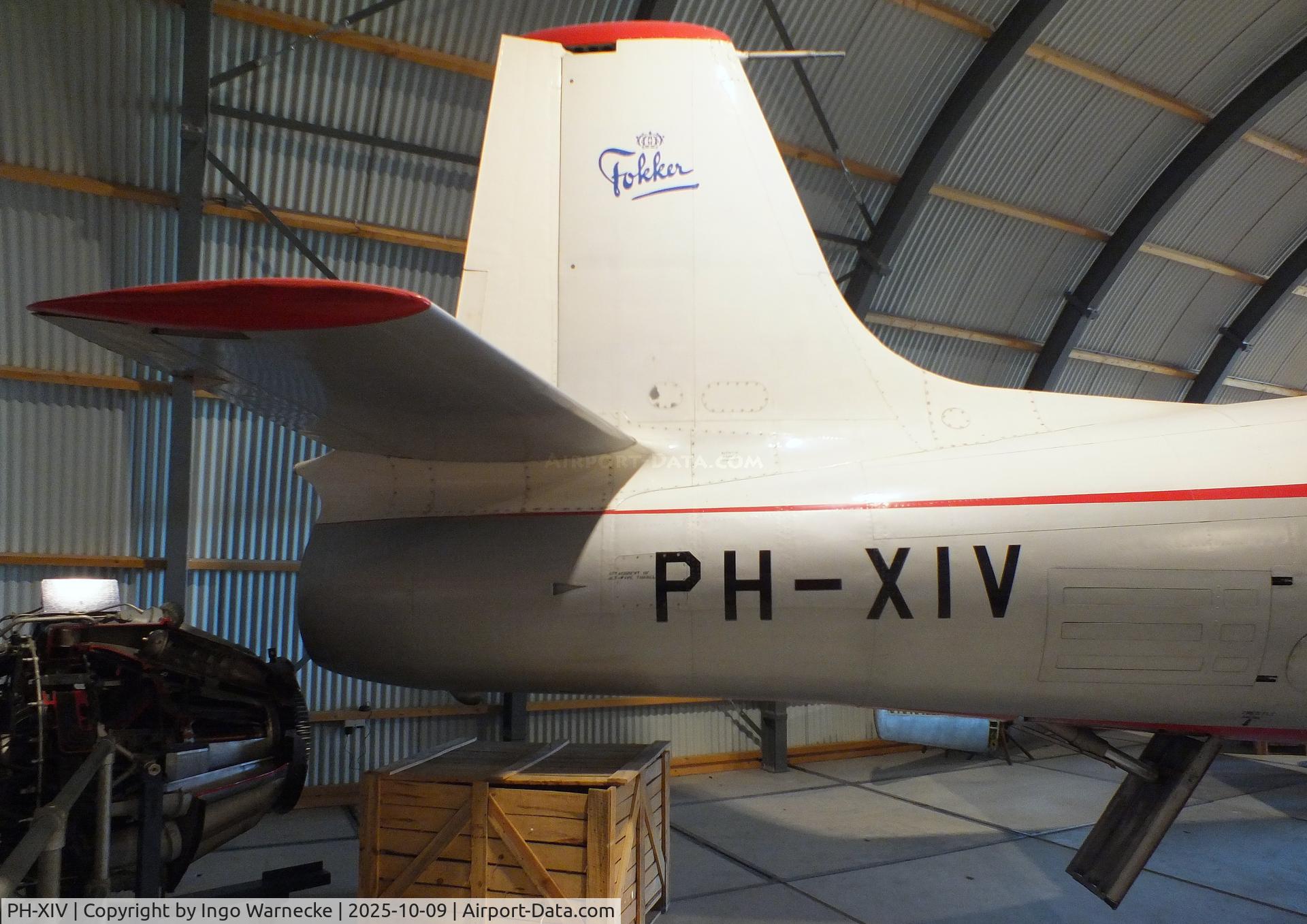 PH-XIV, Fokker S-14 Machtrainer C/N 6289, Fokker S.14 Machtrainer at the Aviodrome, Lelystad
