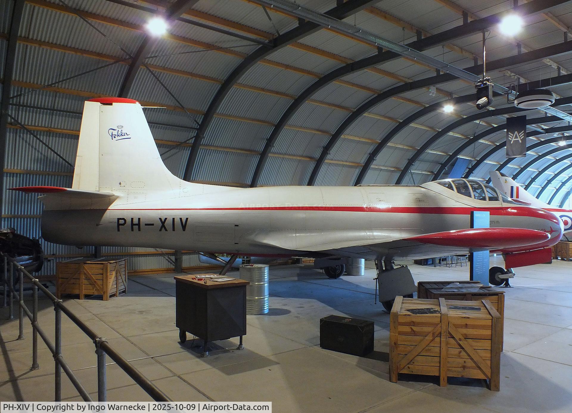 PH-XIV, Fokker S-14 Machtrainer C/N 6289, Fokker S.14 Machtrainer at the Aviodrome, Lelystad