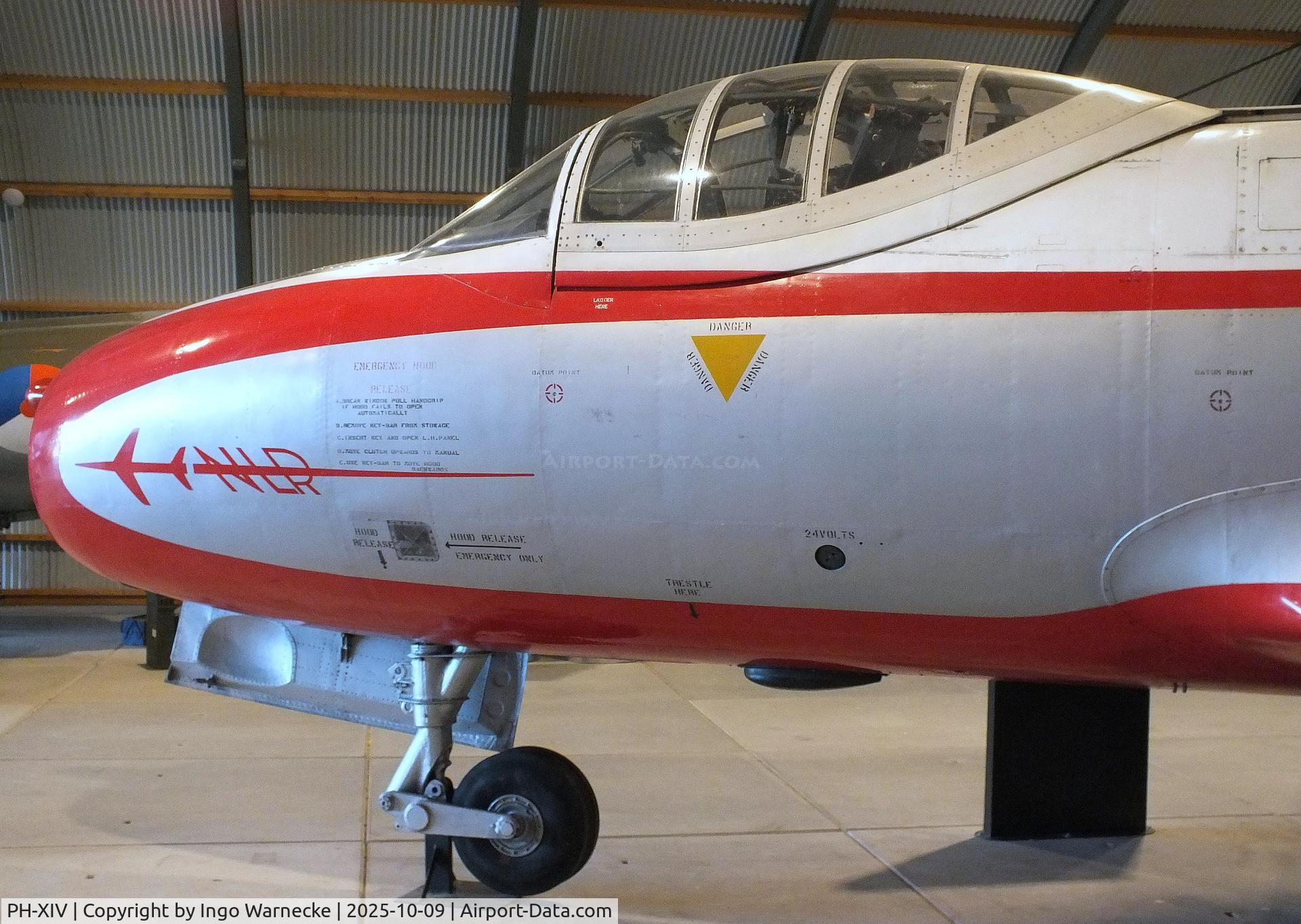 PH-XIV, Fokker S-14 Machtrainer C/N 6289, Fokker S.14 Machtrainer at the Aviodrome, Lelystad