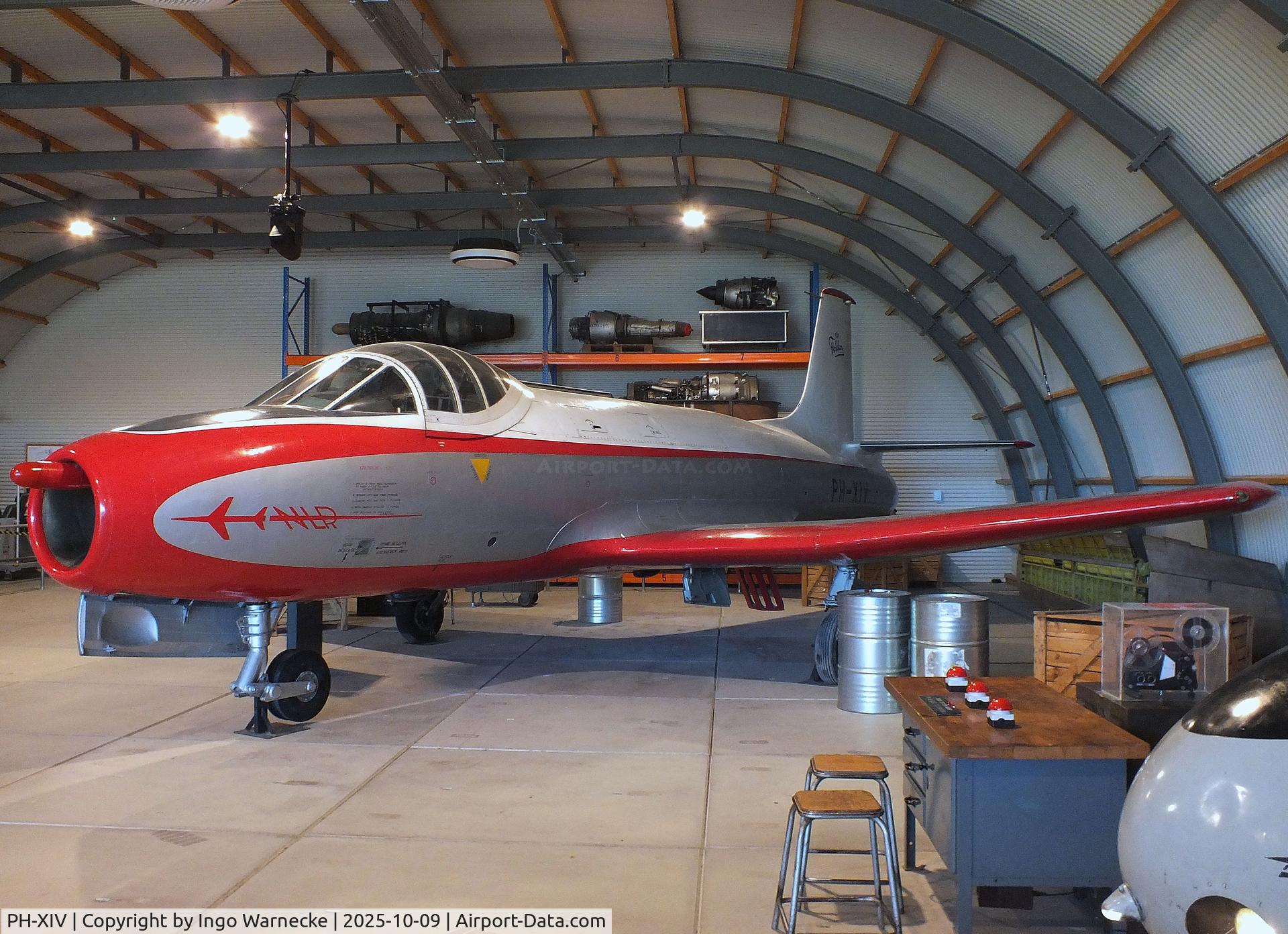 PH-XIV, Fokker S-14 Machtrainer C/N 6289, Fokker S.14 Machtrainer at the Aviodrome, Lelystad