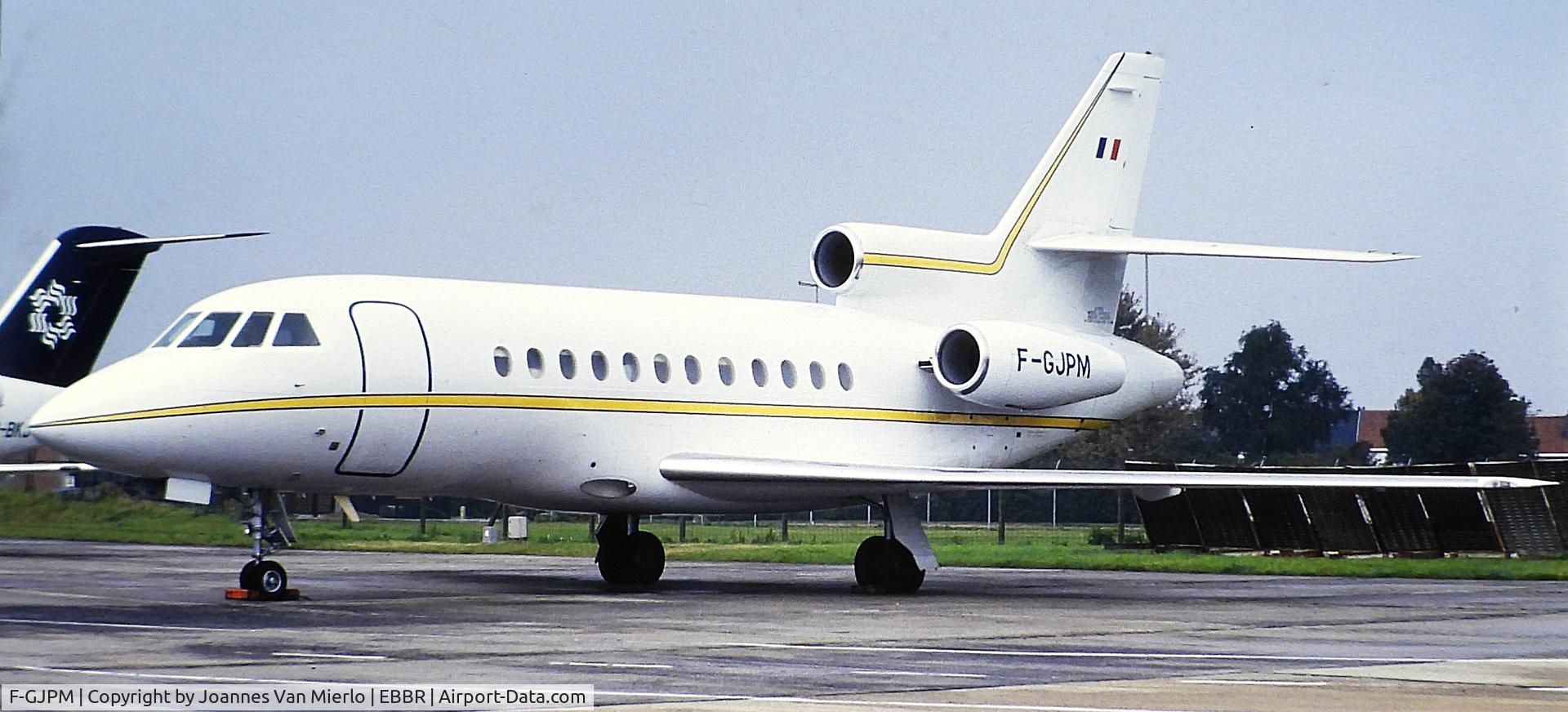 F-GJPM, 1990 Dassault Falcon 900 C/N 66, ex-slide