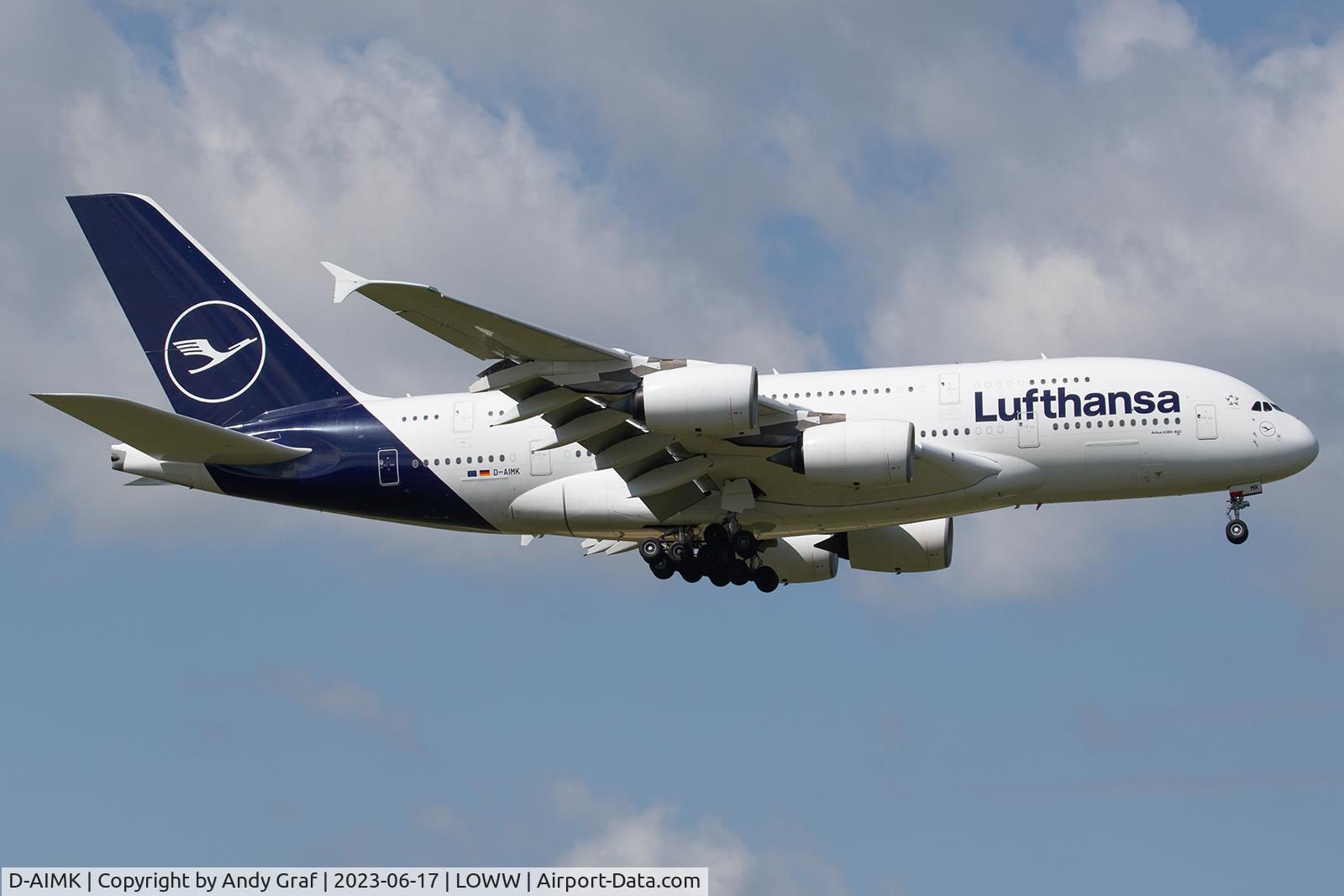 D-AIMK, 2013 Airbus A380-841 C/N 118, Lufthansa A380