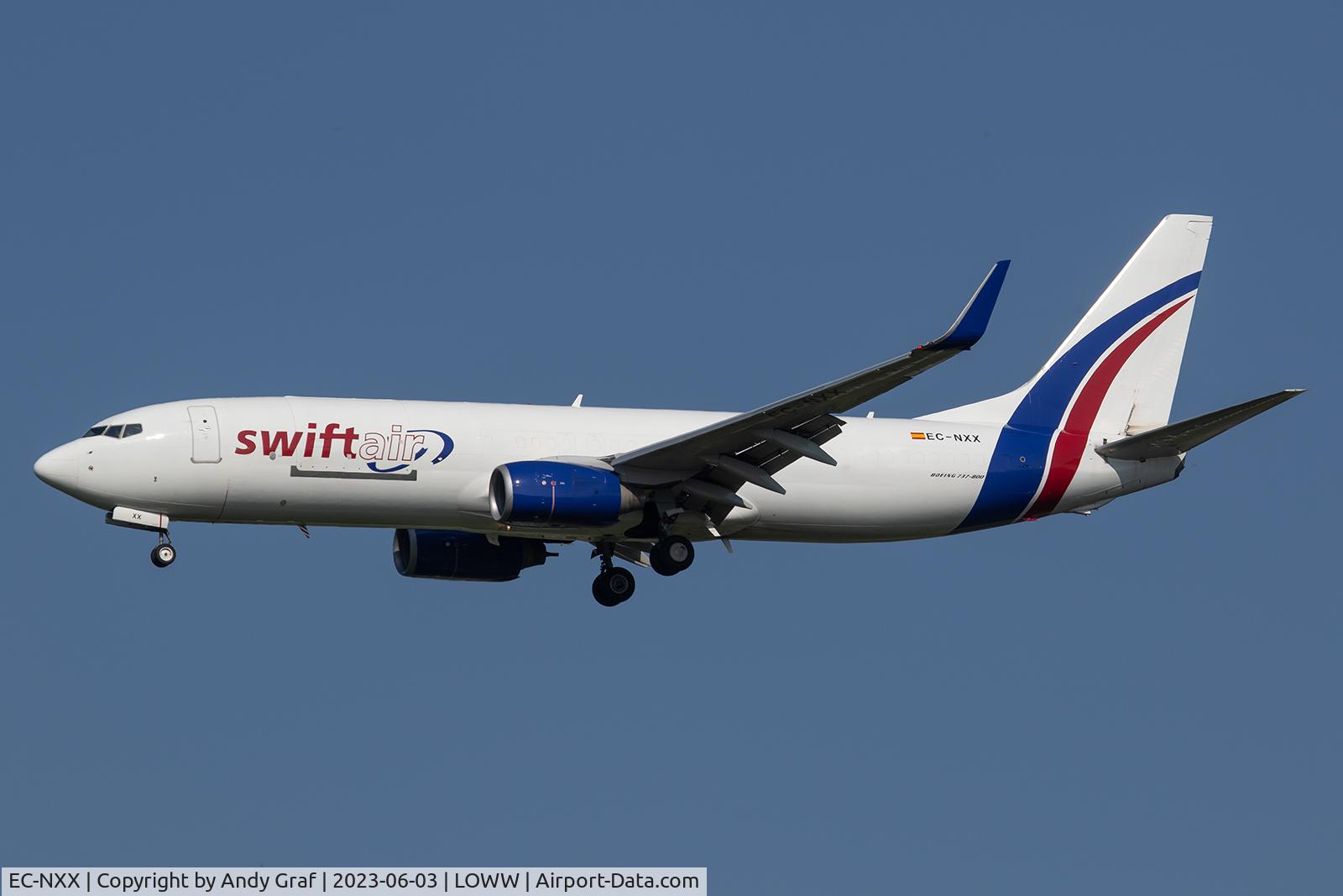 EC-NXX, 2004 Boeing 737-8FE C/N 34015, Swiftair 737-800