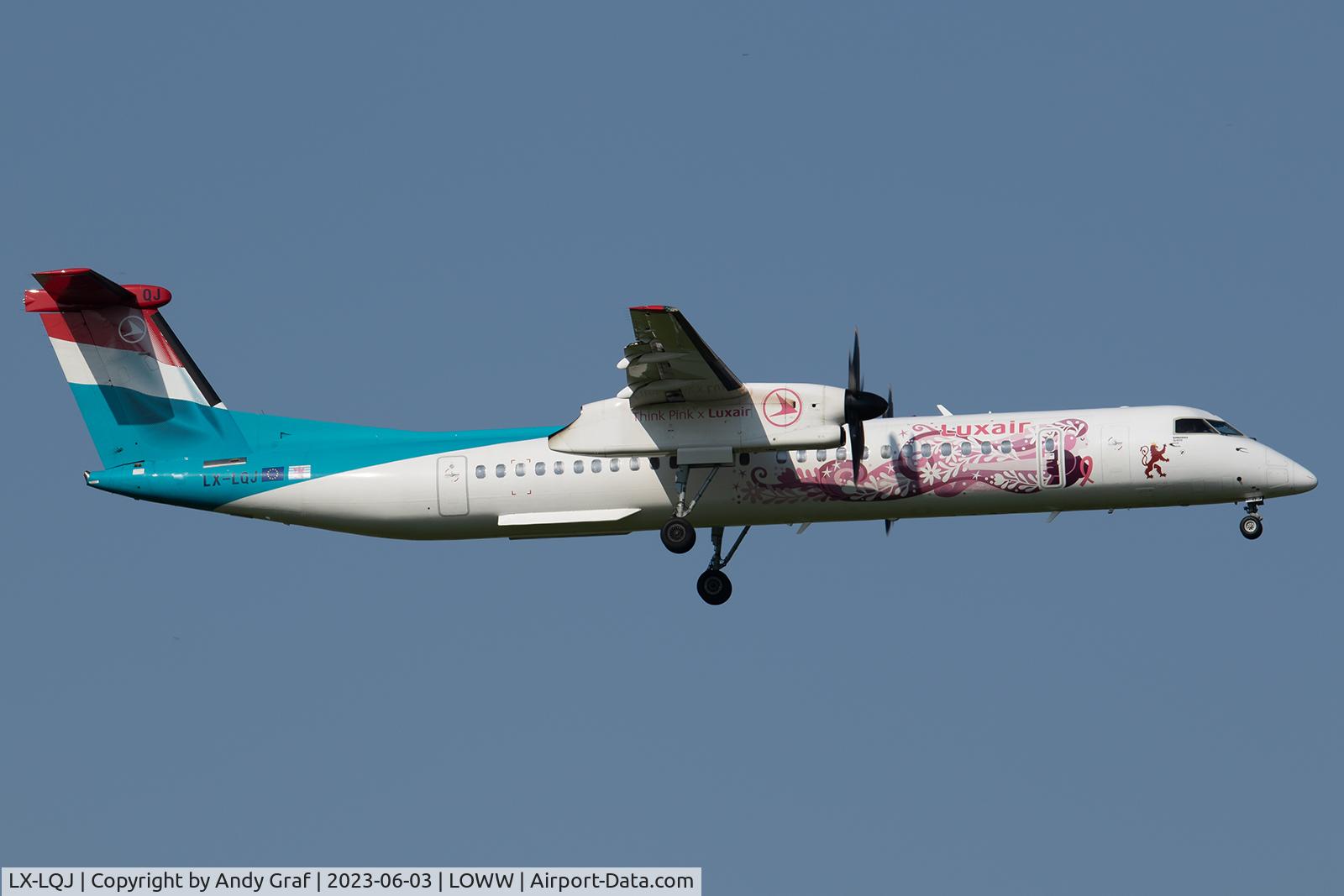 LX-LQJ, 2017 De Havilland Canada DHC-8-402Q Dash 8 C/N 4562, Luxair DHC8-400