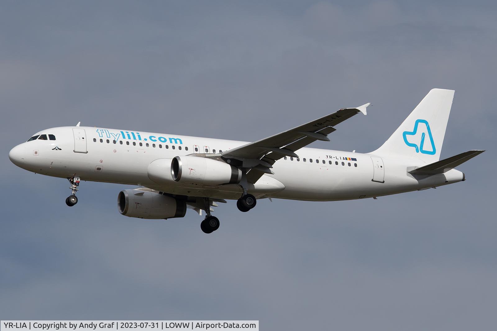 YR-LIA, 2005 Airbus A320-232 C/N 2422, Fly LILI A320