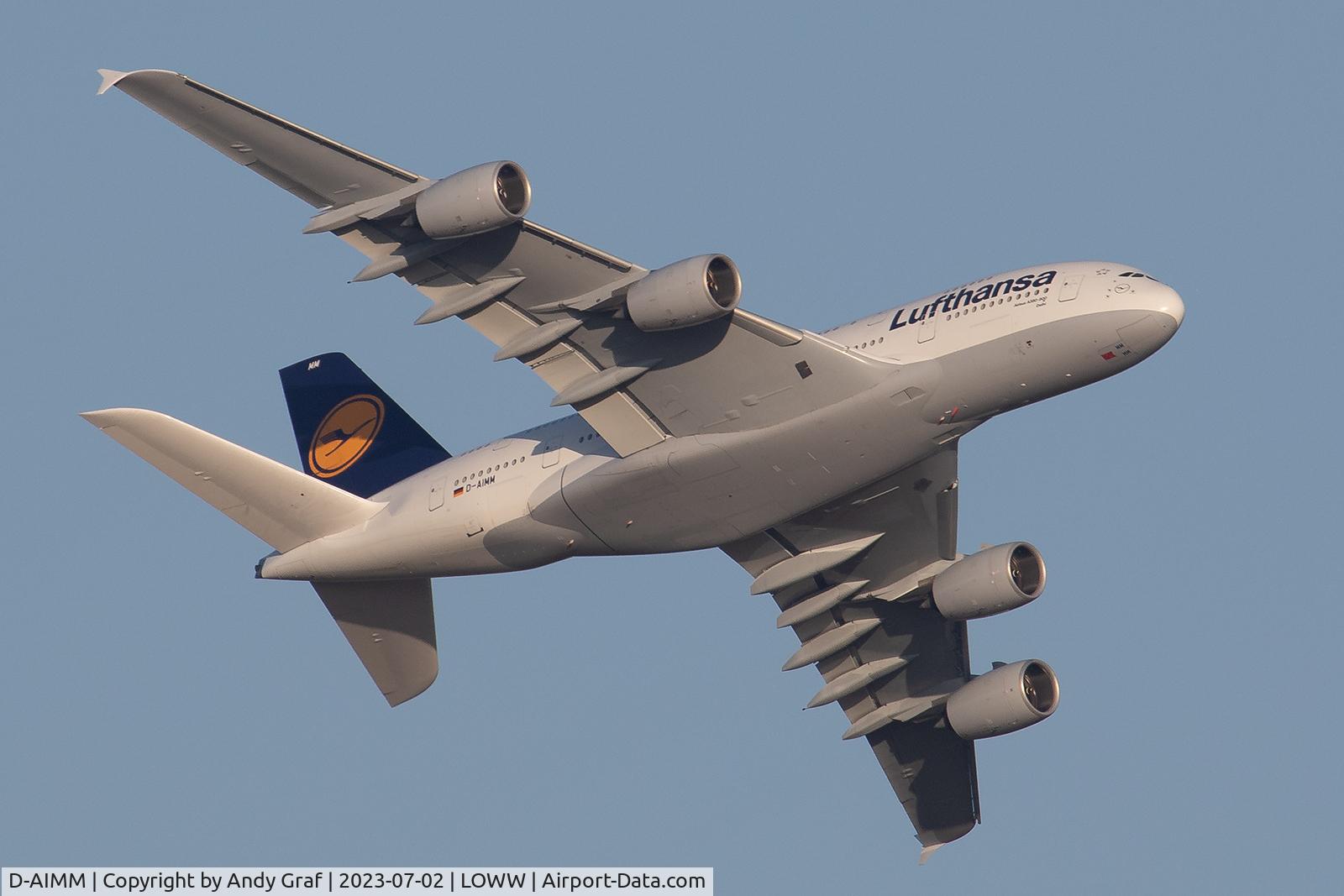 D-AIMM, 2014 Airbus A380-841 C/N 175, Lufthansa A380