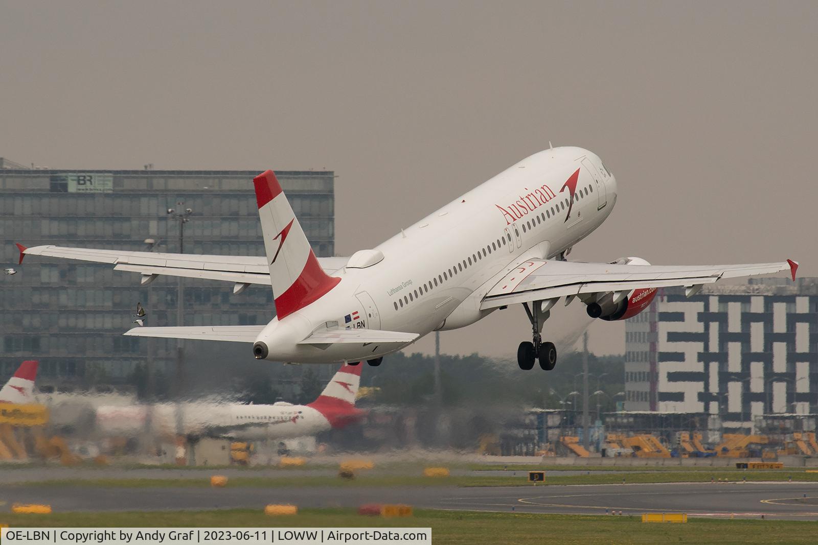 OE-LBN, 1997 Airbus A320-214 C/N 768, Austrian A320