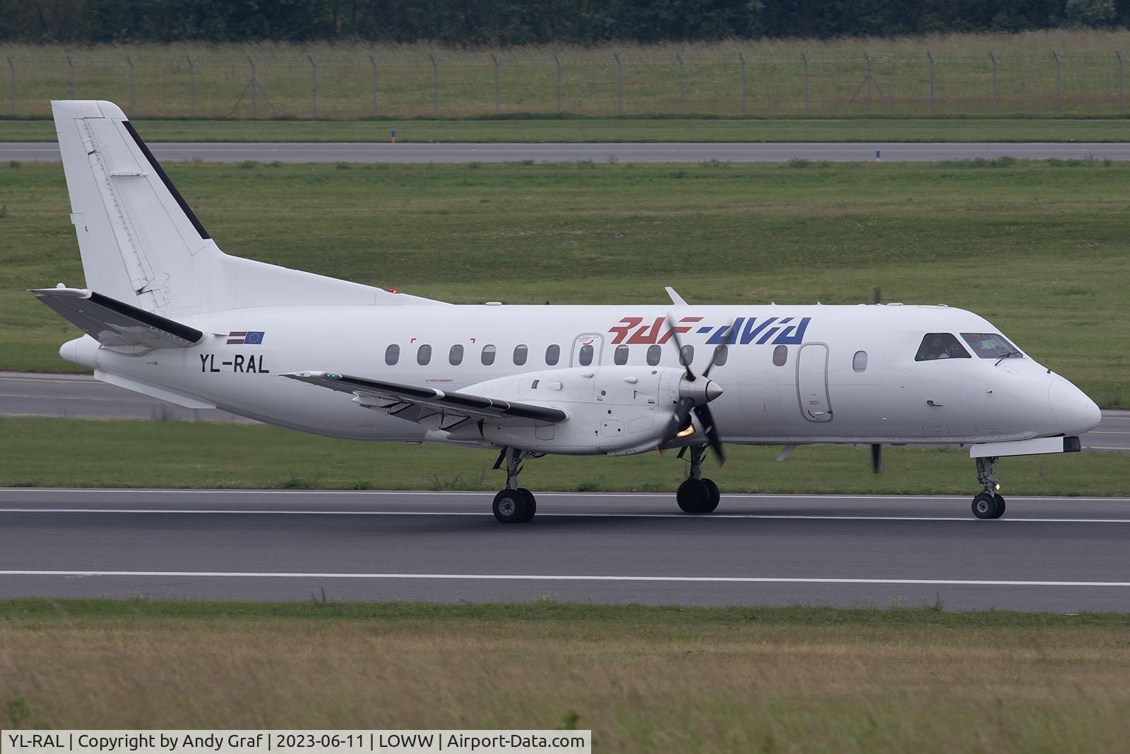 YL-RAL, 1987 Saab SF340A C/N 340A-100, RAF Avia SF340