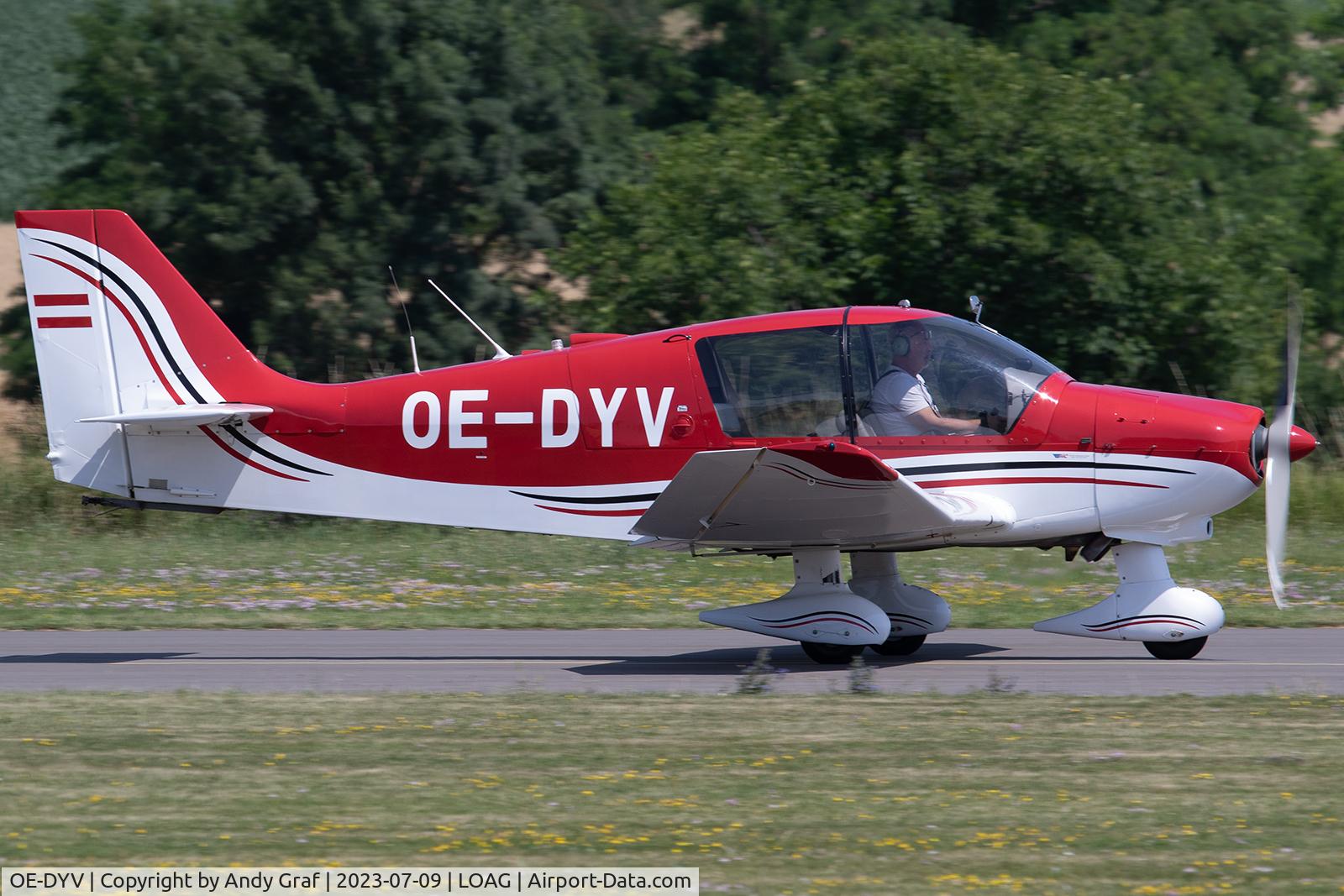 OE-DYV, Robin DR-400-180R Remorqueur Regent C/N 1562, Robin DR400
