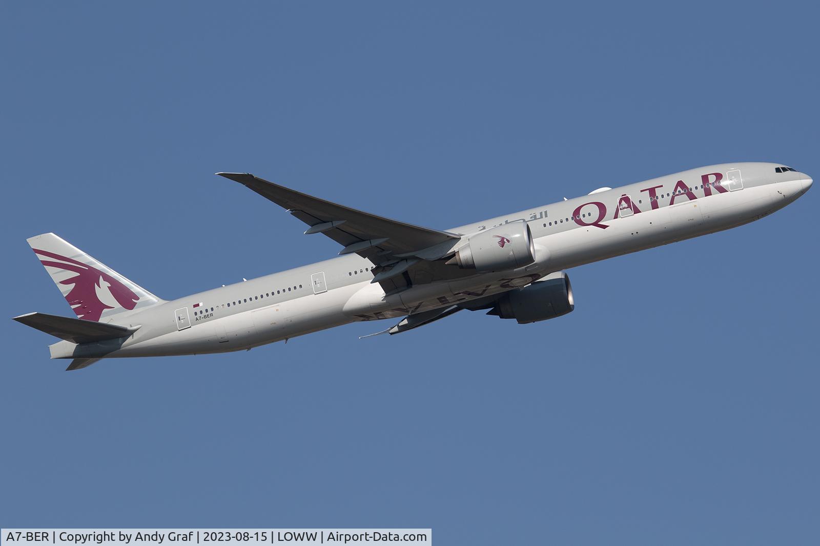 A7-BER, 2018 Boeing 777-3DZ/ER C/N 64086, Qatar Airways 777-300