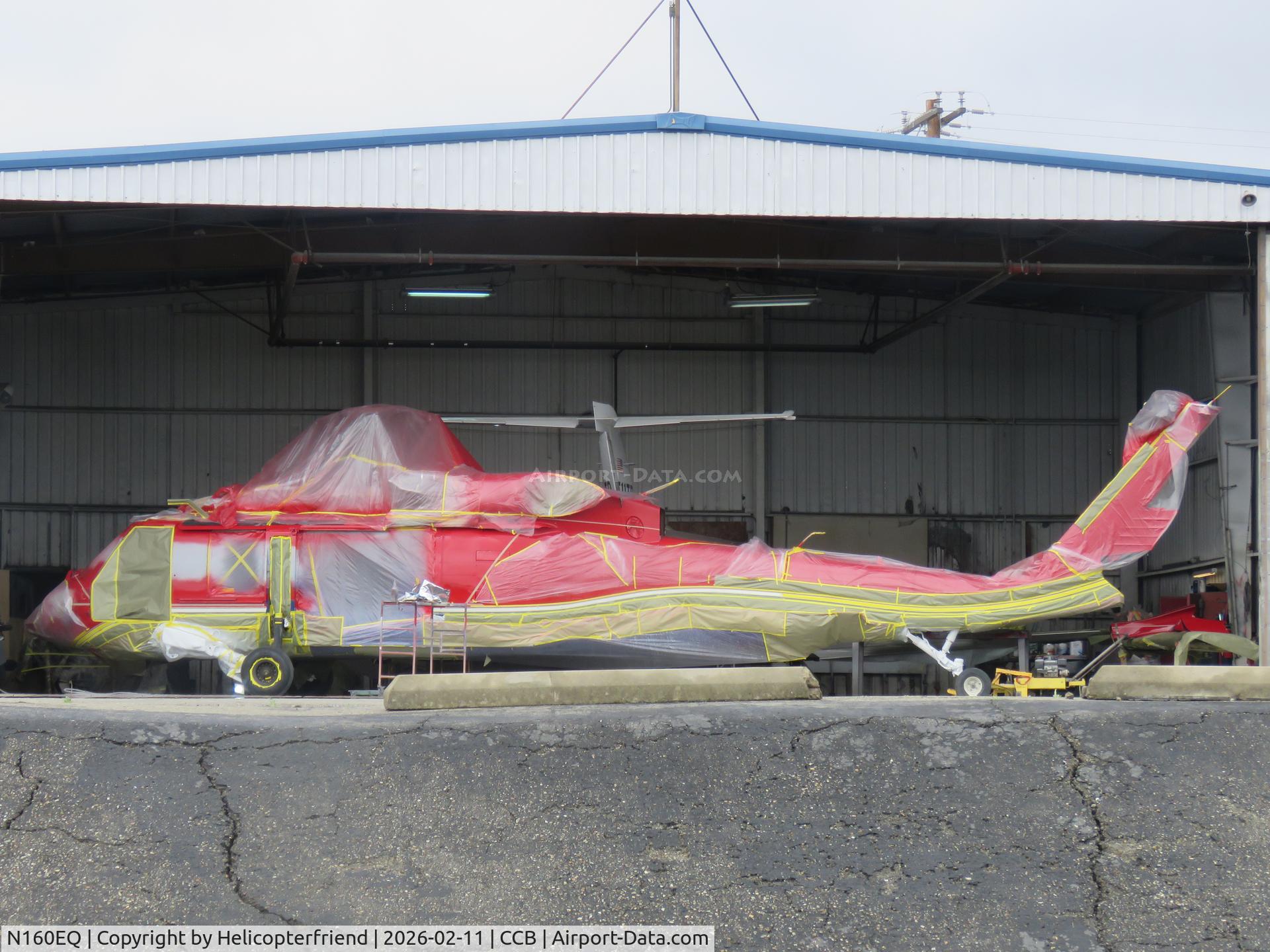 N160EQ, 1978 Sikorsky UH-60A Black Hawk C/N 70.070 (78-23004), Second coat on