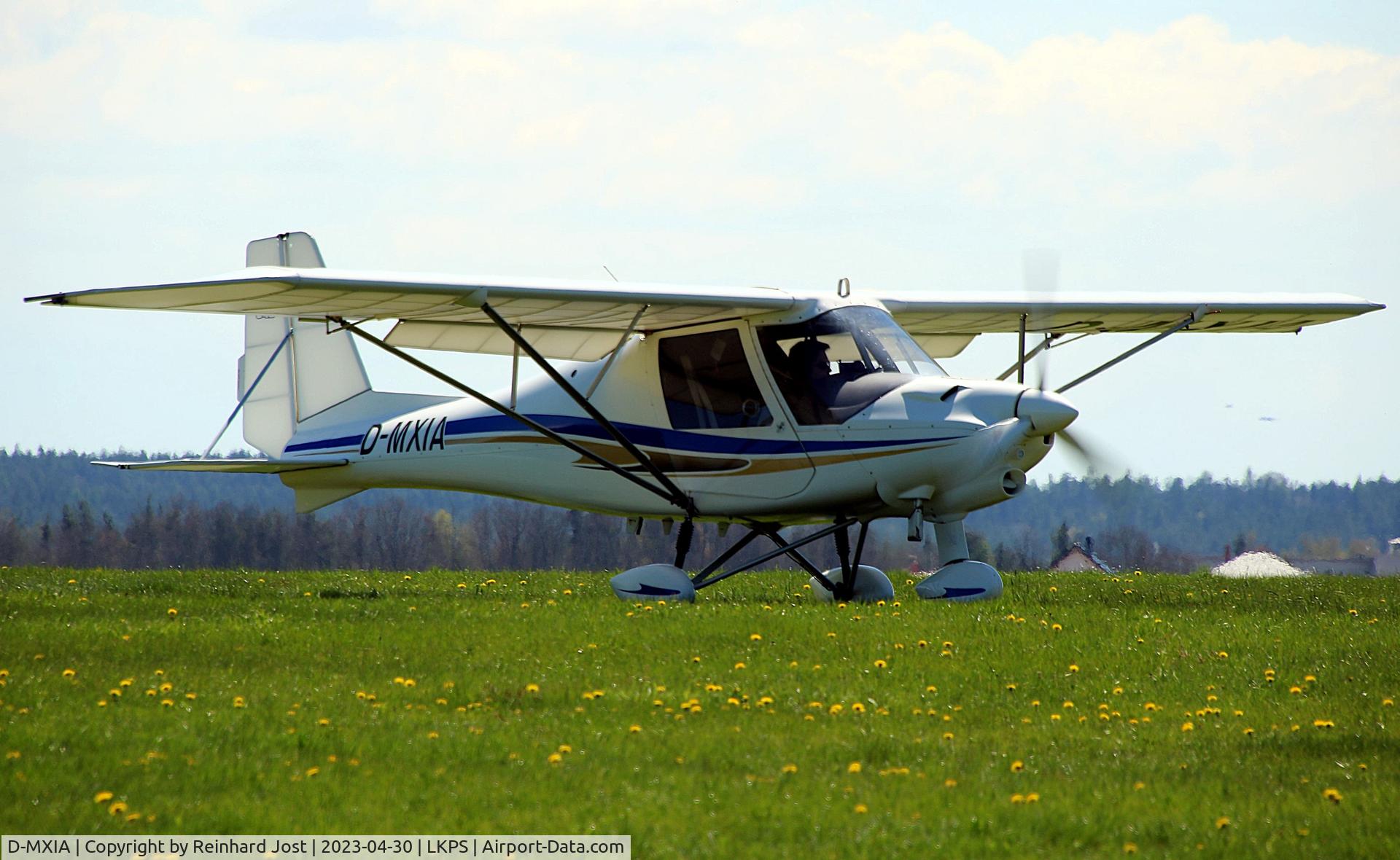 D-MXIA, Comco  Ikarus C42B C/N 0285, D-MXIA arriving at Plasy Airshow