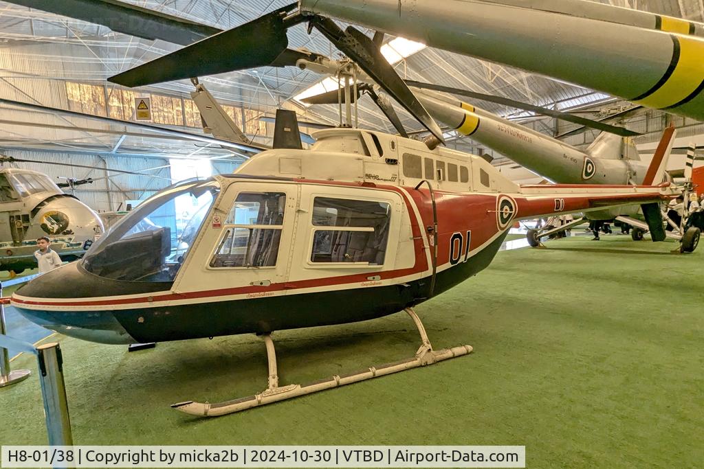 H8-01/38, Bell 206B C/N 4362, Preserved