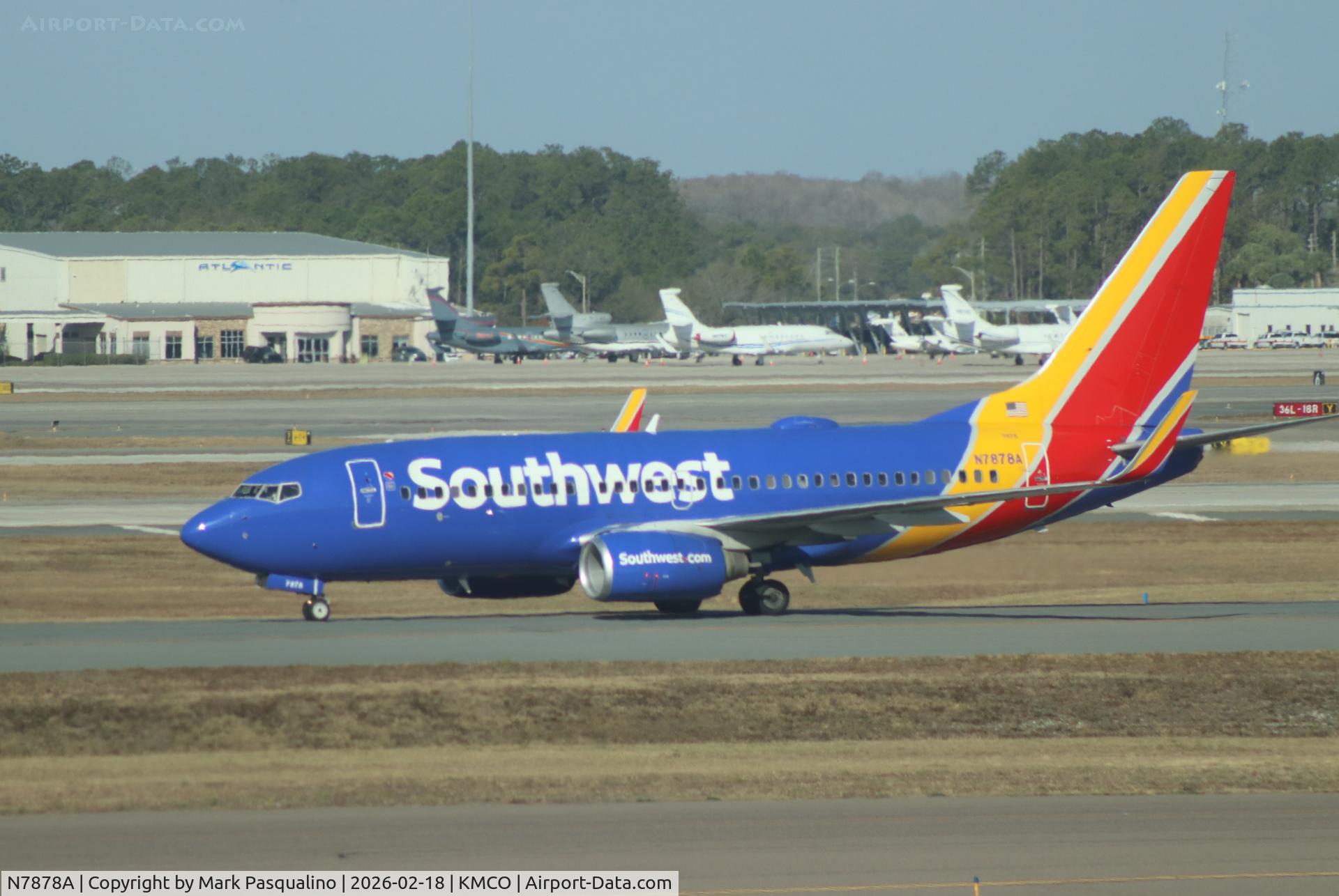 N7878A, 2005 Boeing 737-7K9 C/N 34320, Boeing 737-7K9