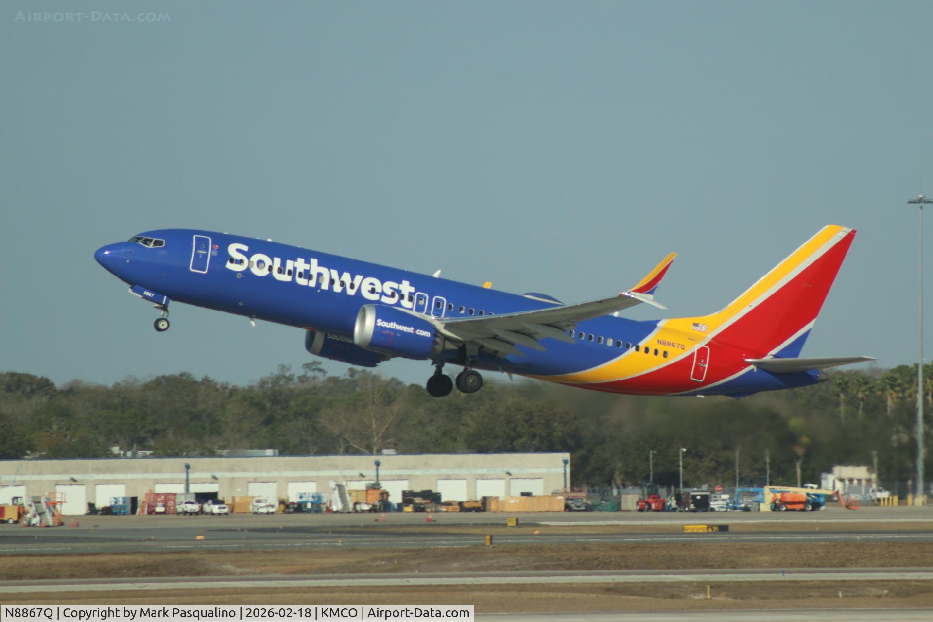N8867Q, 2023 Boeing 737-8 MAX C/N 67861, Boeing 737-8 MAX