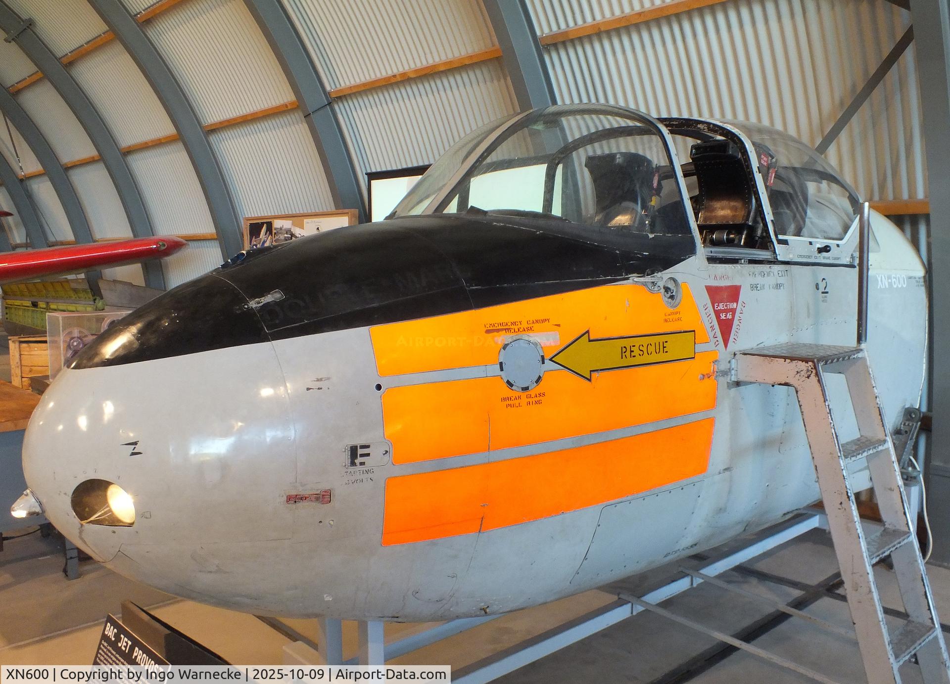 XN600, 1964 Hunting P-84 Jet Provost T.3 C/N PAC/W/13885, Hunting Percival P.84 Jet Provost T3A at the Aviodrome, Lelystad
