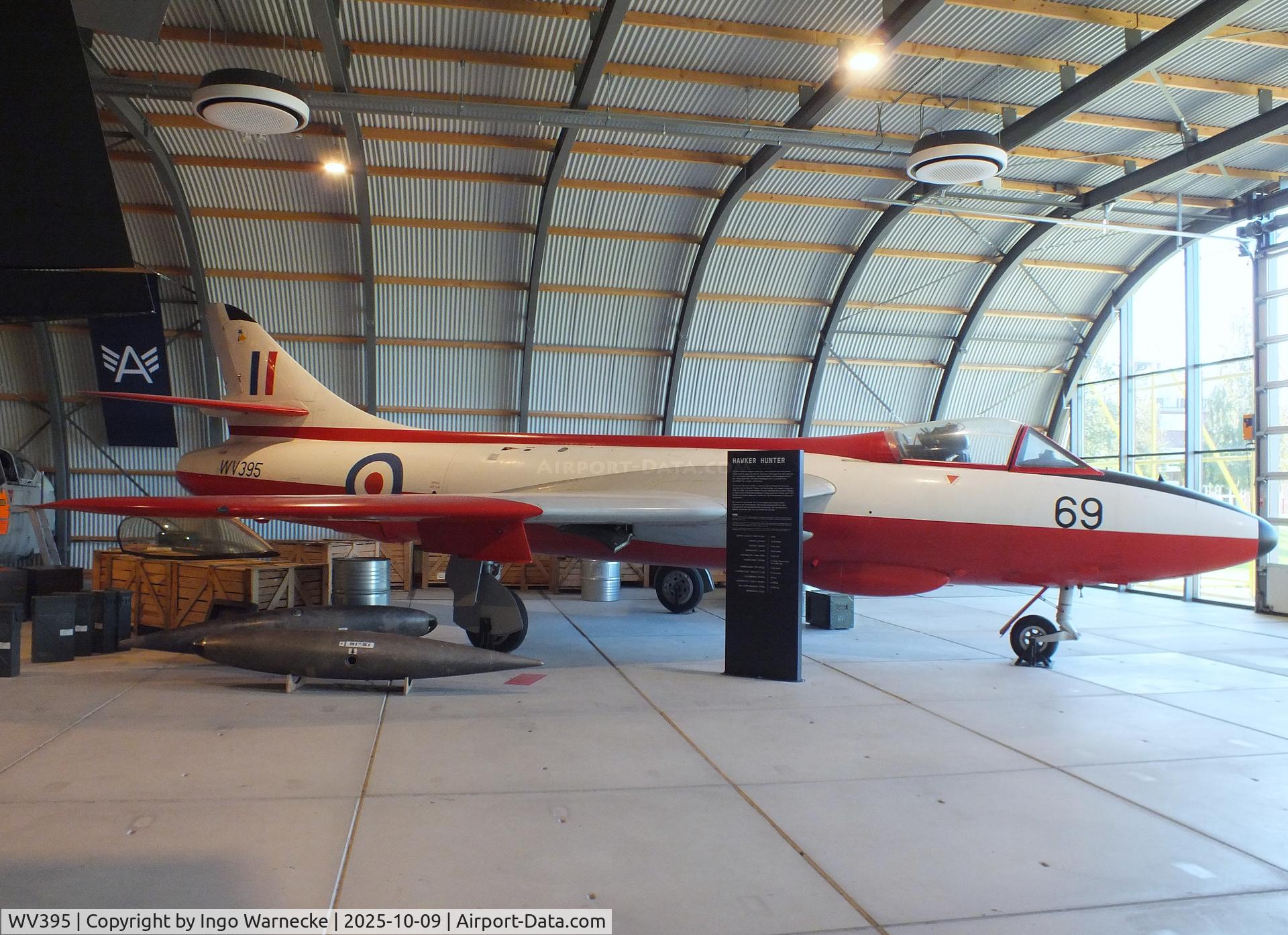 WV395, Hawker Hunter F.51 C/N 41H680269, Hawker Hunter F51 at the Aviodrome, Lelystad