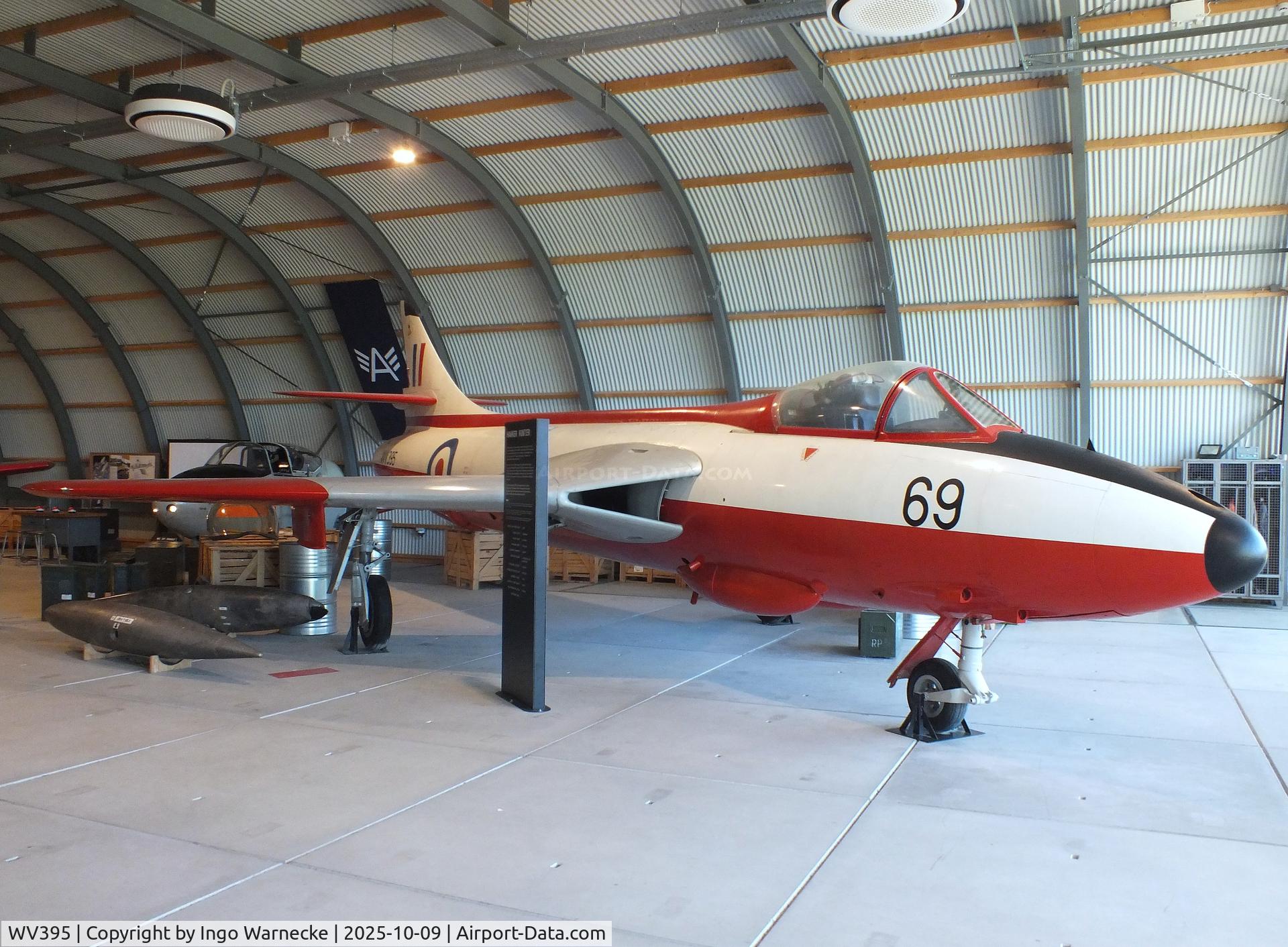 WV395, Hawker Hunter F.51 C/N 41H680269, Hawker Hunter F51 at the Aviodrome, Lelystad