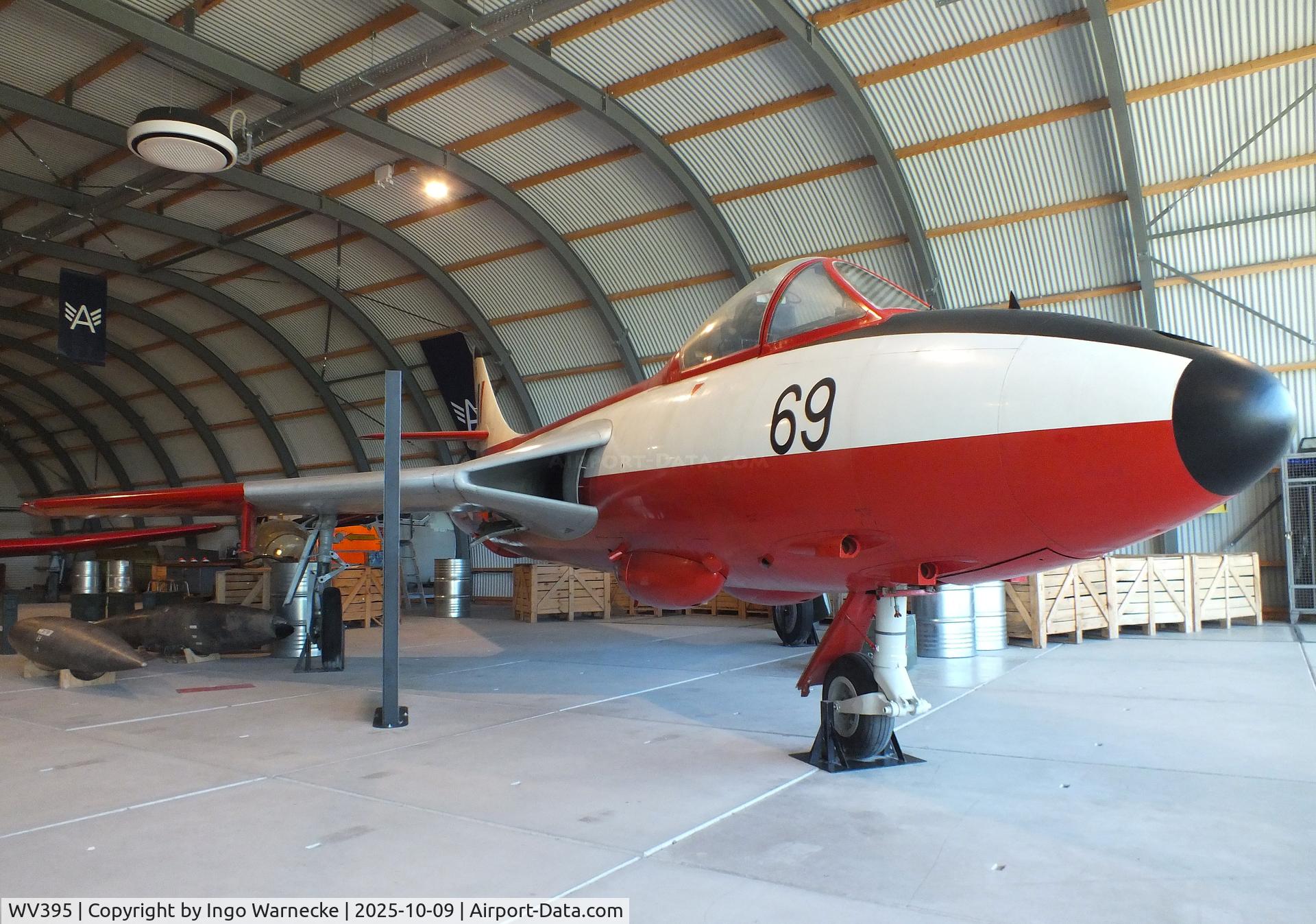 WV395, Hawker Hunter F.51 C/N 41H680269, Hawker Hunter F51 at the Aviodrome, Lelystad