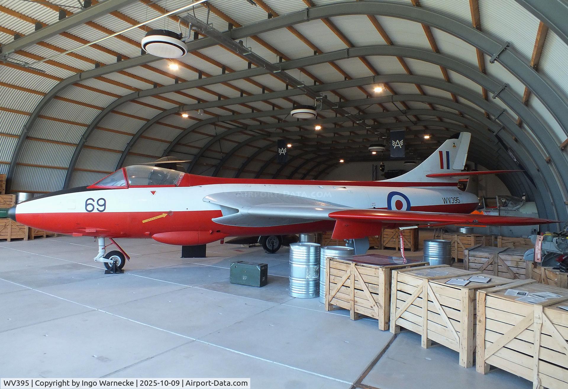 WV395, Hawker Hunter F.51 C/N 41H680269, Hawker Hunter F51 at the Aviodrome, Lelystad