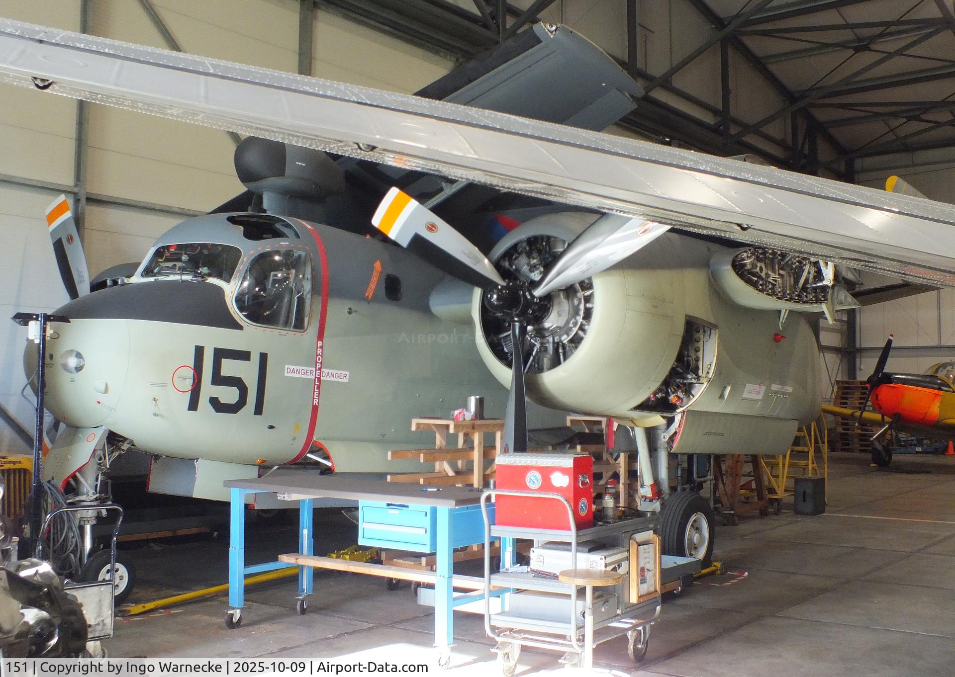 151, Grumman US-2N Tracker C/N 712, Grumman US-2N Tracker at the Aviodrome, Lelystad