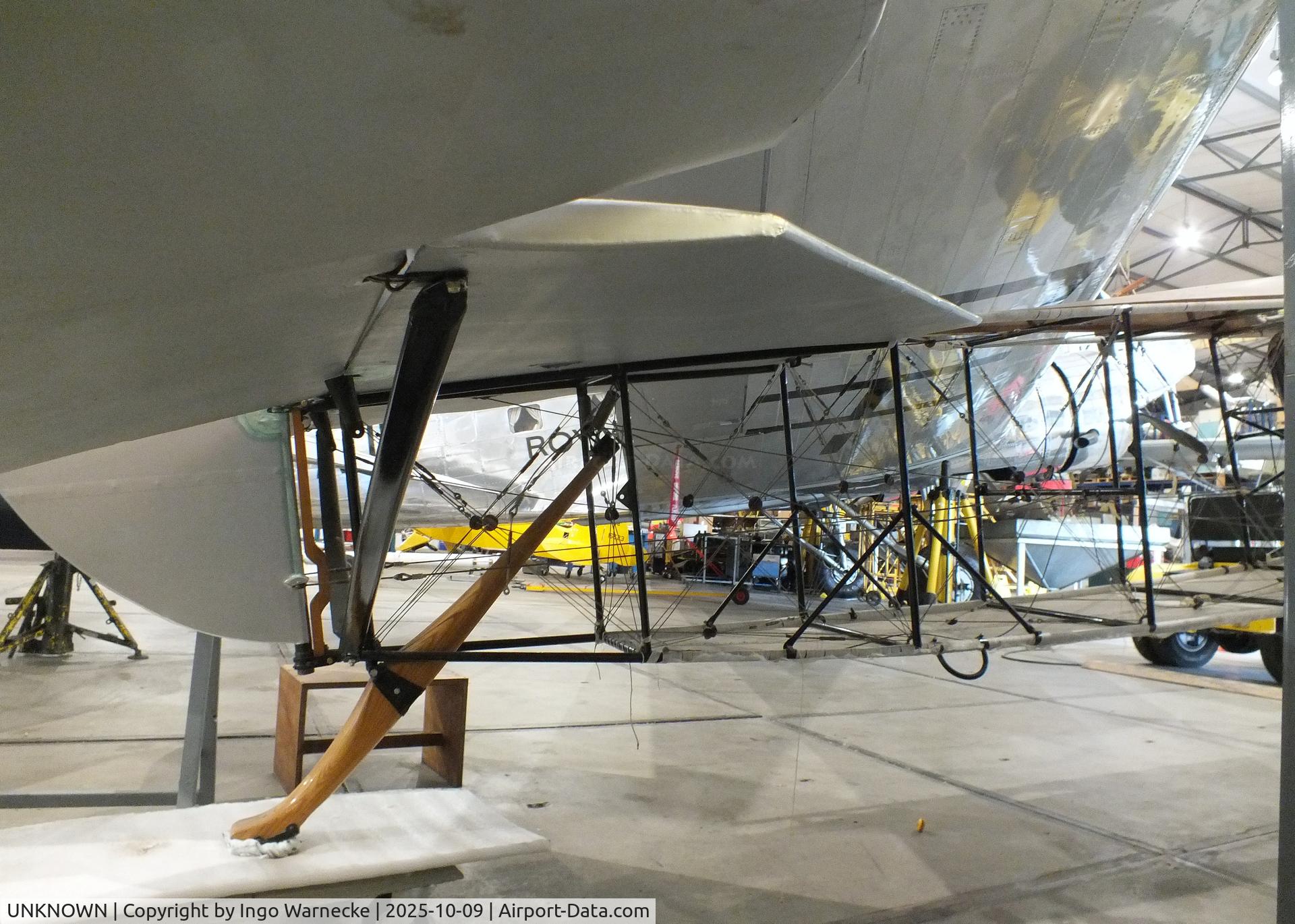 UNKNOWN, Fokker D VII two-seater replica C/N 01, Fokker D VII two-seater replica, still incomplete, to be equipped with an original Mercedes-engine, at the Aviodrome, Lelystad