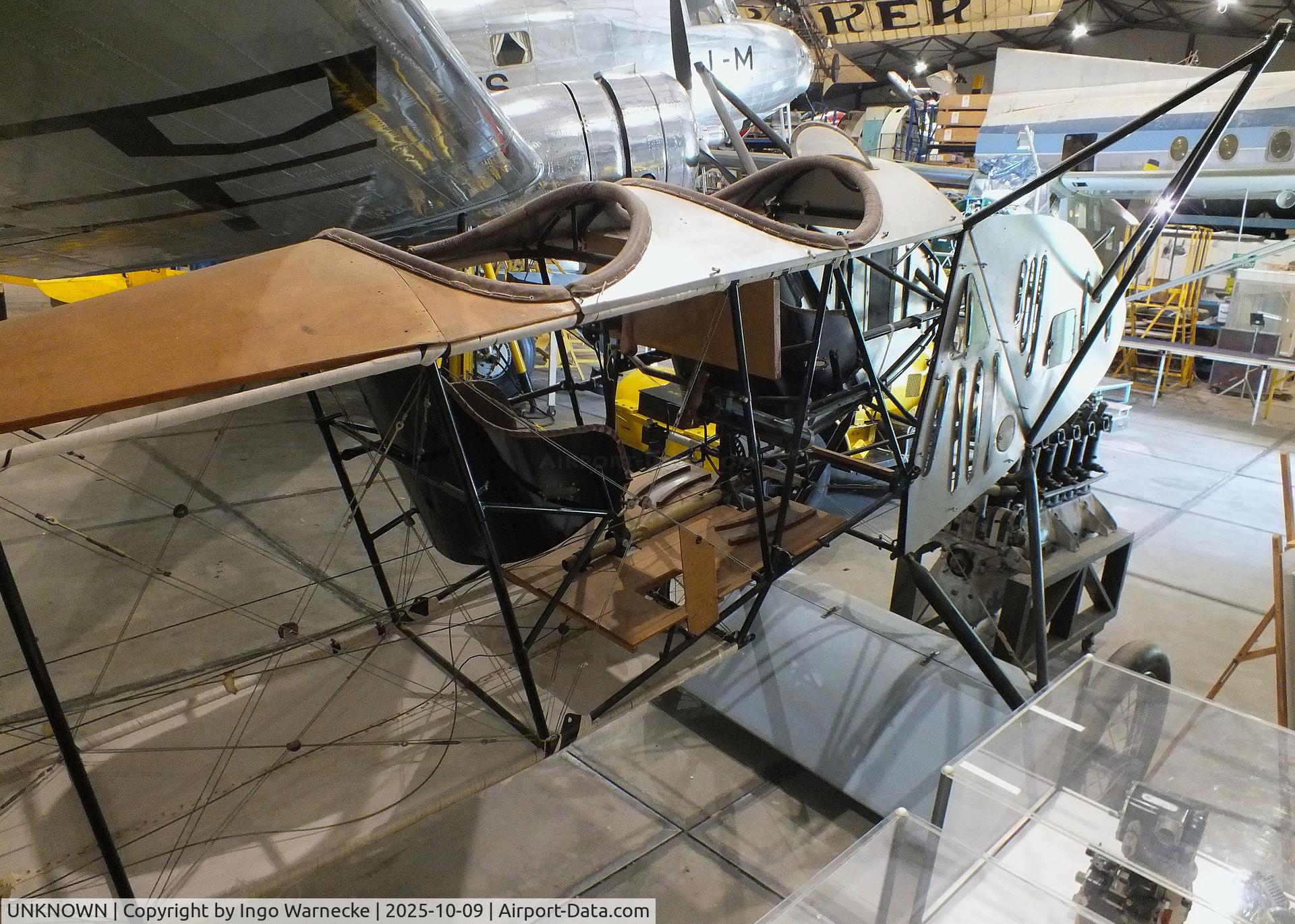 UNKNOWN, Fokker D VII two-seater replica C/N 01, Fokker D VII two-seater replica, still incomplete, to be equipped with an original Mercedes-engine, at the Aviodrome, Lelystad