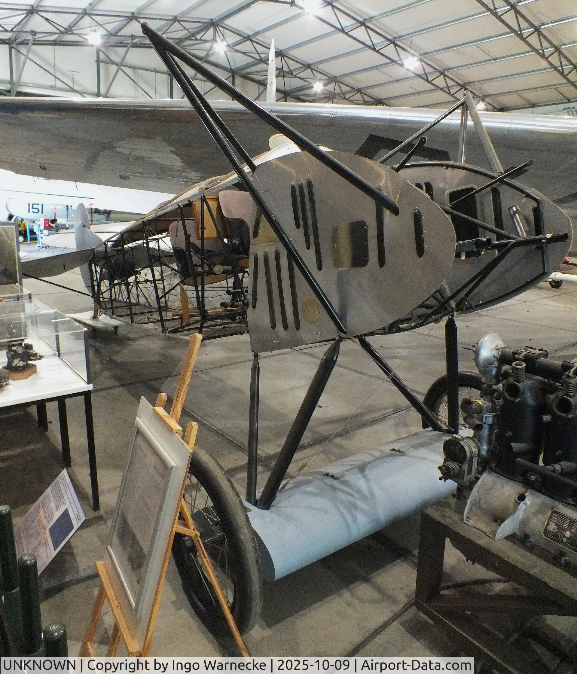 UNKNOWN, Fokker D VII two-seater replica C/N 01, Fokker D VII two-seater replica, still incomplete, to be equipped with an original Mercedes-engine, at the Aviodrome, Lelystad
