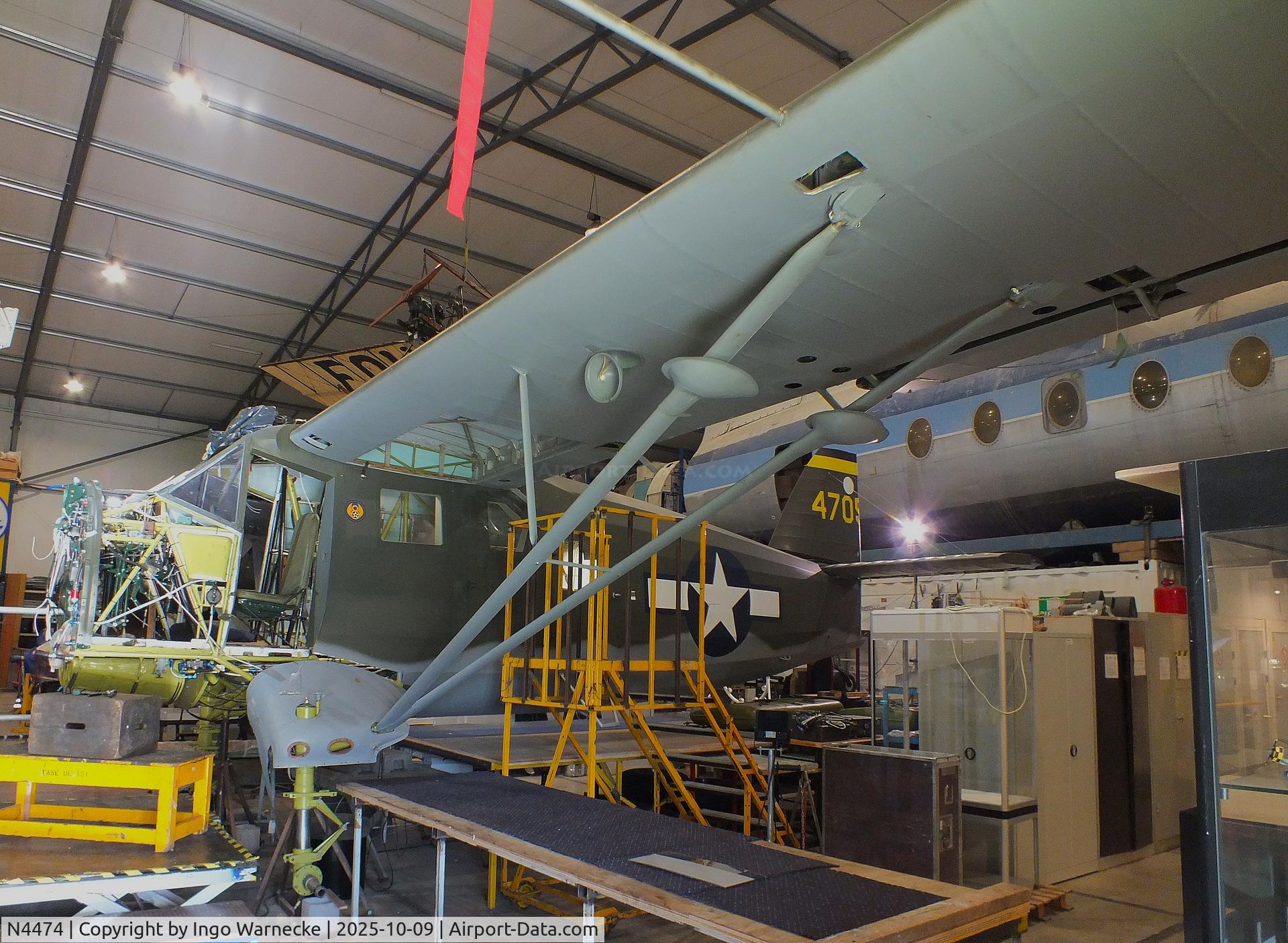 N4474, 1944 Noorduyn UC-64A Norseman C/N 774, Noorduyn UC-64A Norsemann undergoing restoration at the Aviodrome, Lelystad