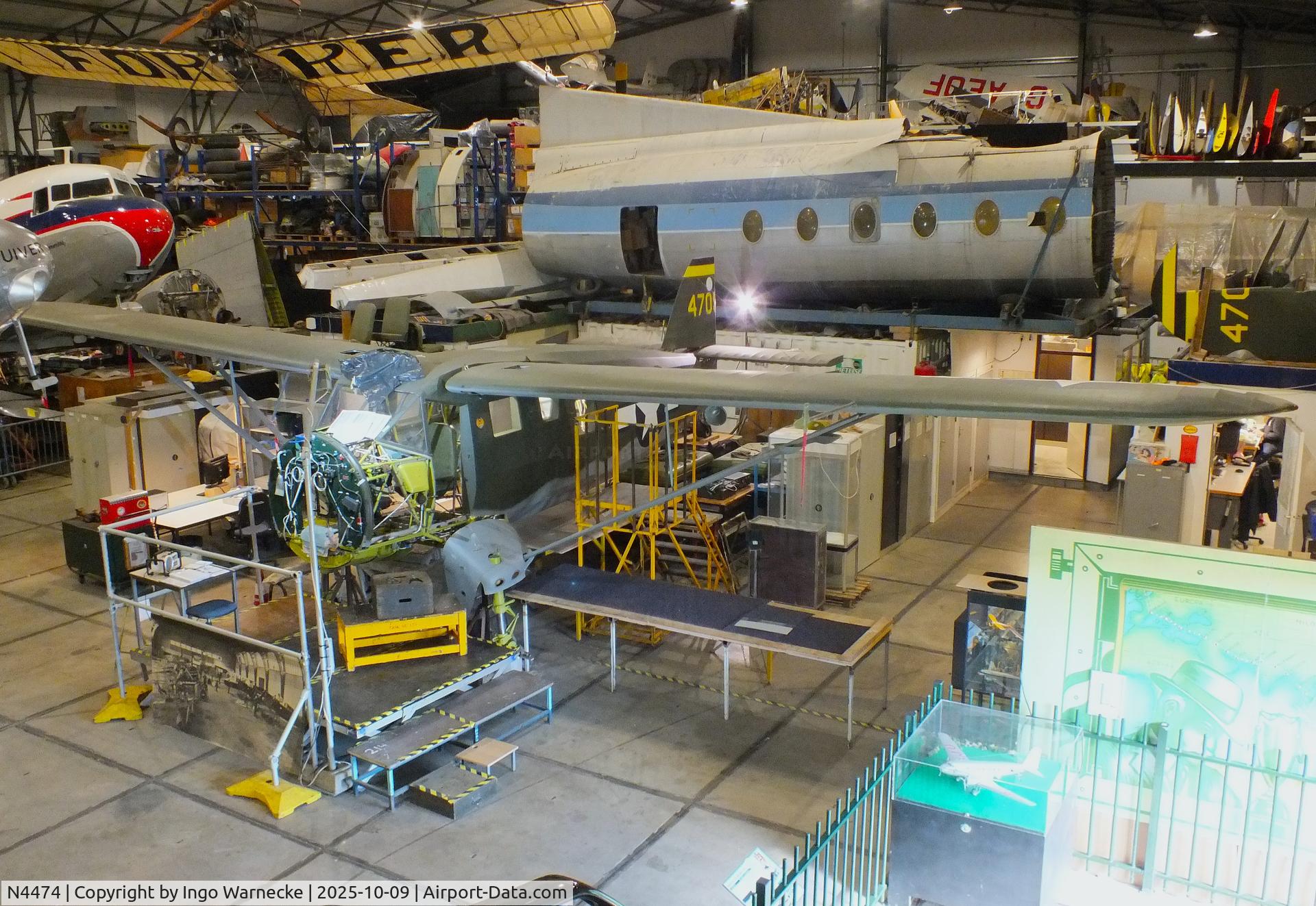 N4474, 1944 Noorduyn UC-64A Norseman C/N 774, Noorduyn UC-64A Norsemann undergoing restoration at the Aviodrome, Lelystad