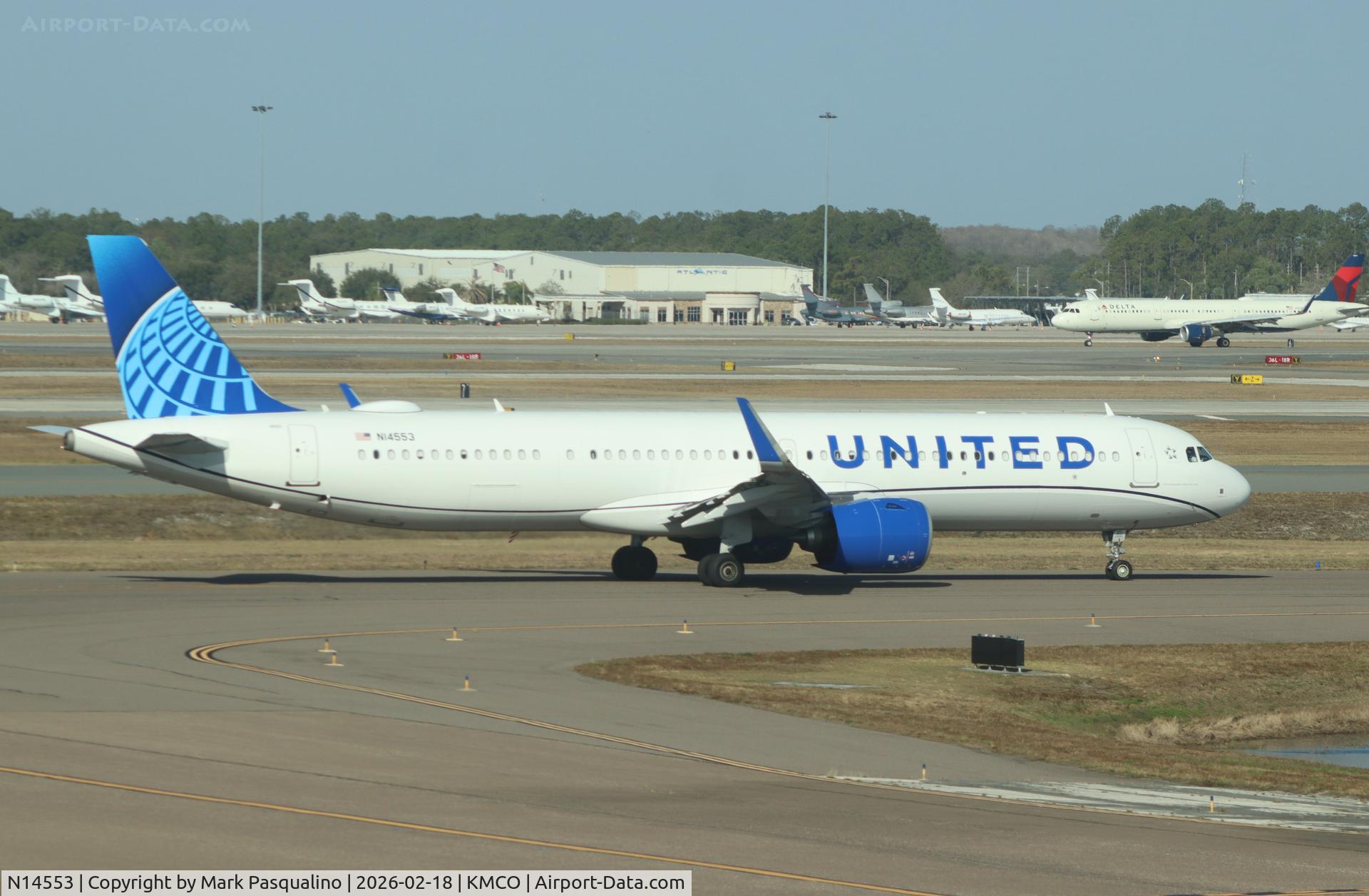 N14553, 2025 Airbus A321-271NX C/N 12841, Airbus A321-271NX