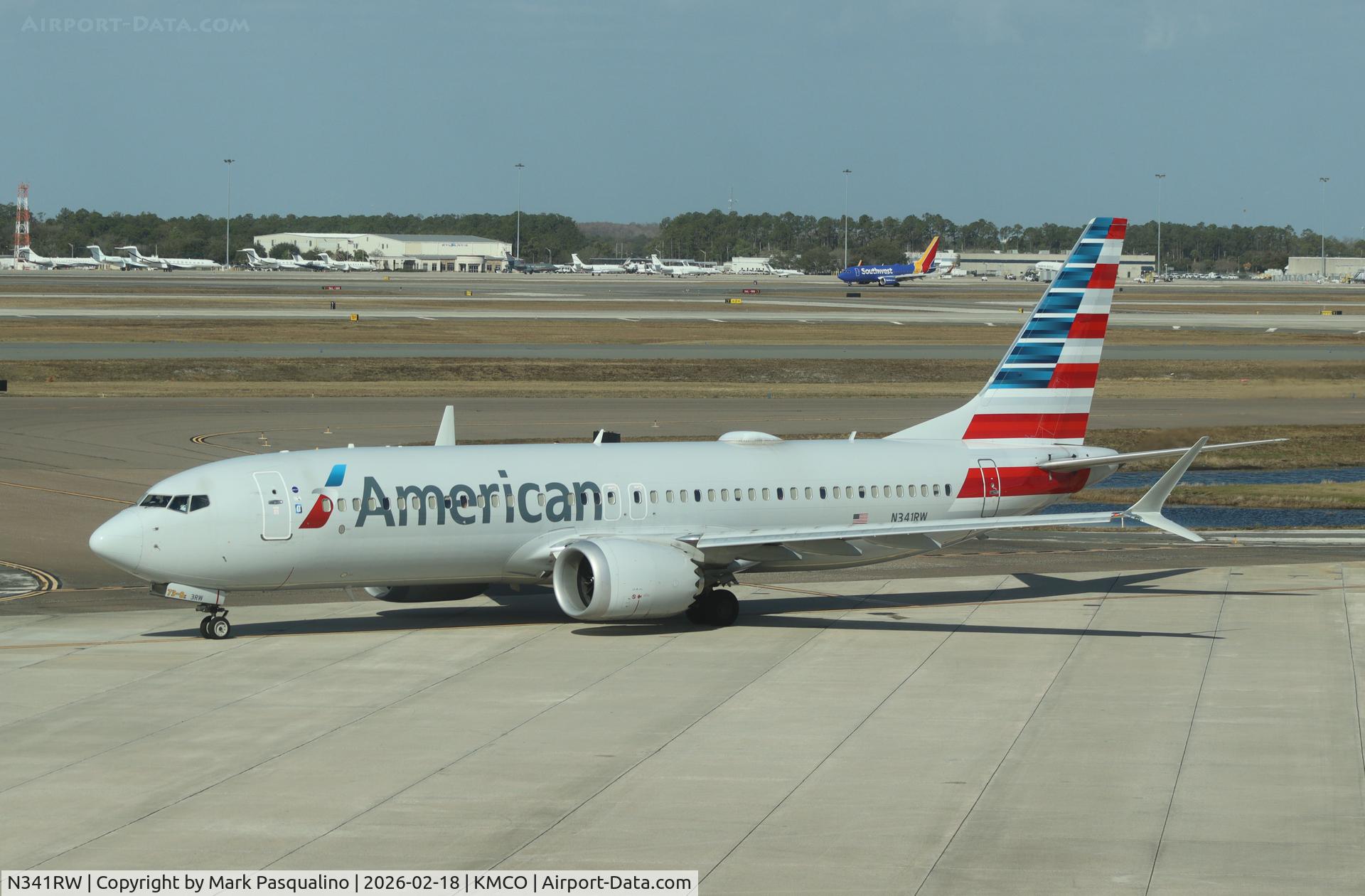N341RW, 2018 Boeing 737 MAX 8 C/N 44464, Boeing 737-8 MAX