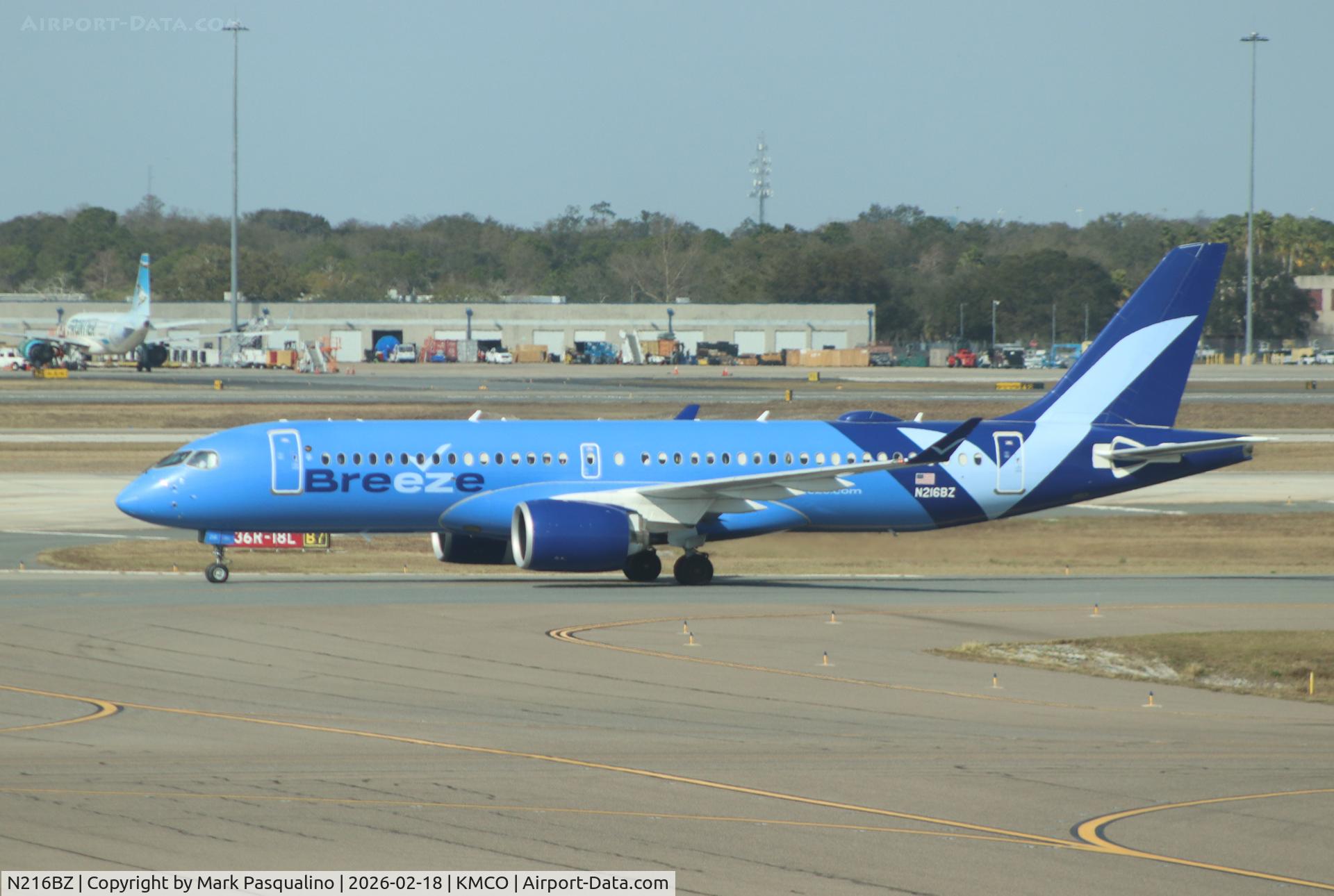 N216BZ, 2022 Airbus A220-300 C/N 44172, Airbus A220-371