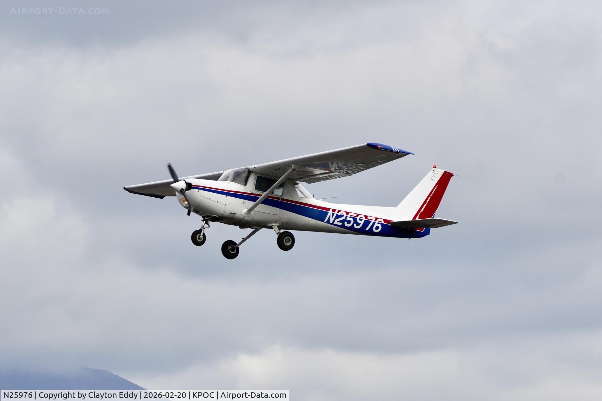 N25976, 1977 Cessna 152 C/N 15280890, Brackett airport in California 2026