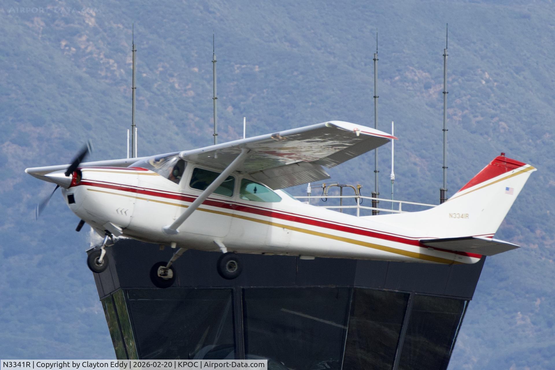 N3341R, 1967 Cessna 182L Skylane C/N 18258641, Brackett Airport in California 2026