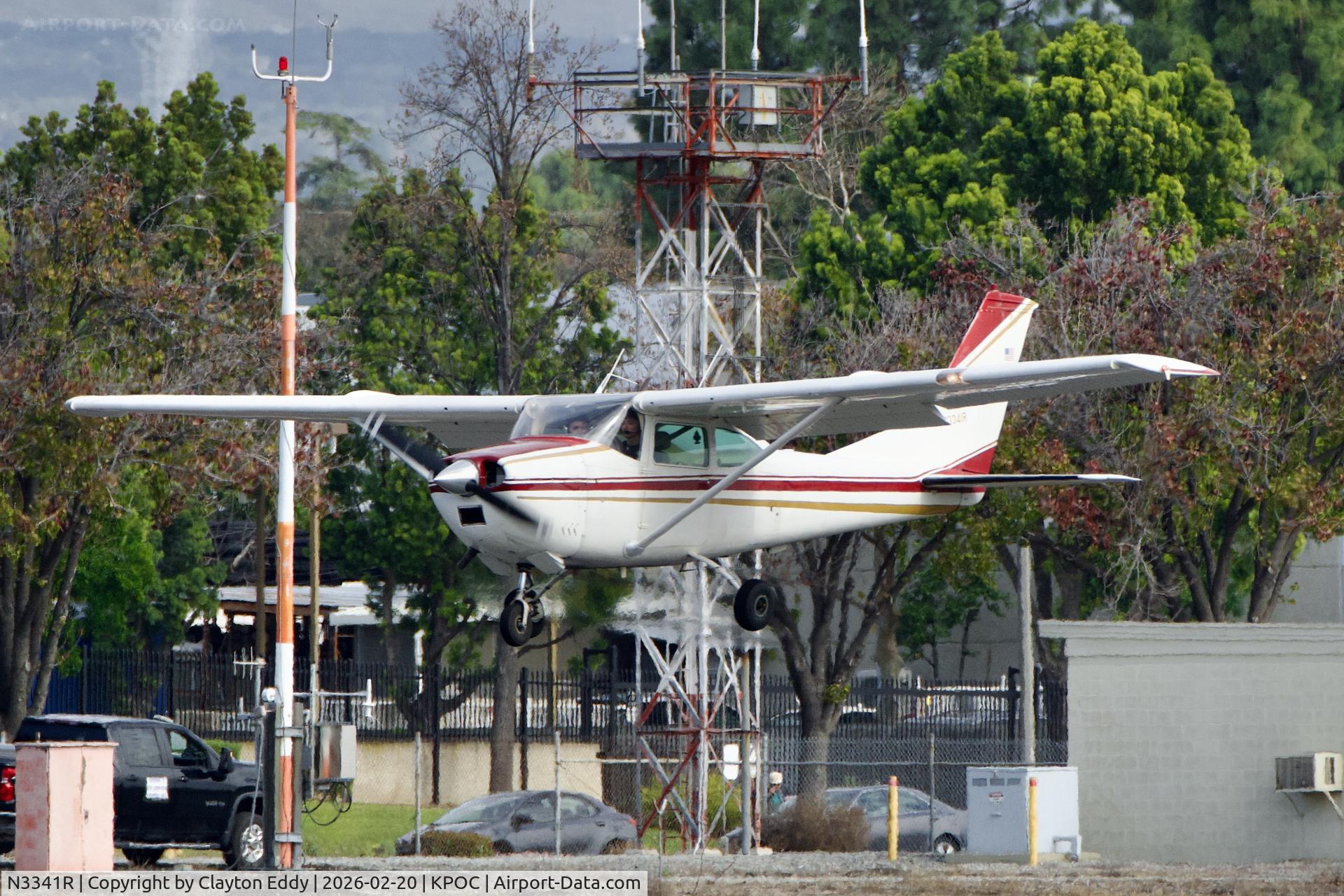 N3341R, 1967 Cessna 182L Skylane C/N 18258641, Brackett Airport in California 2026