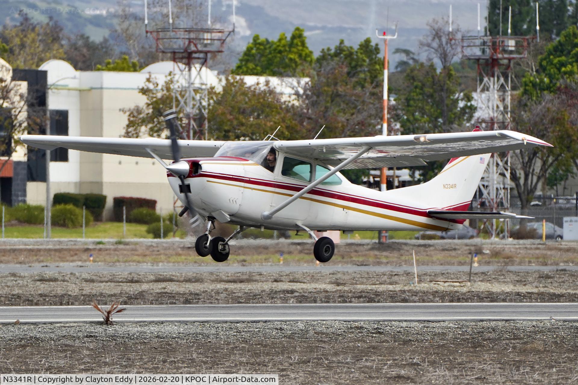 N3341R, 1967 Cessna 182L Skylane C/N 18258641, Brackett Airport in California 2026