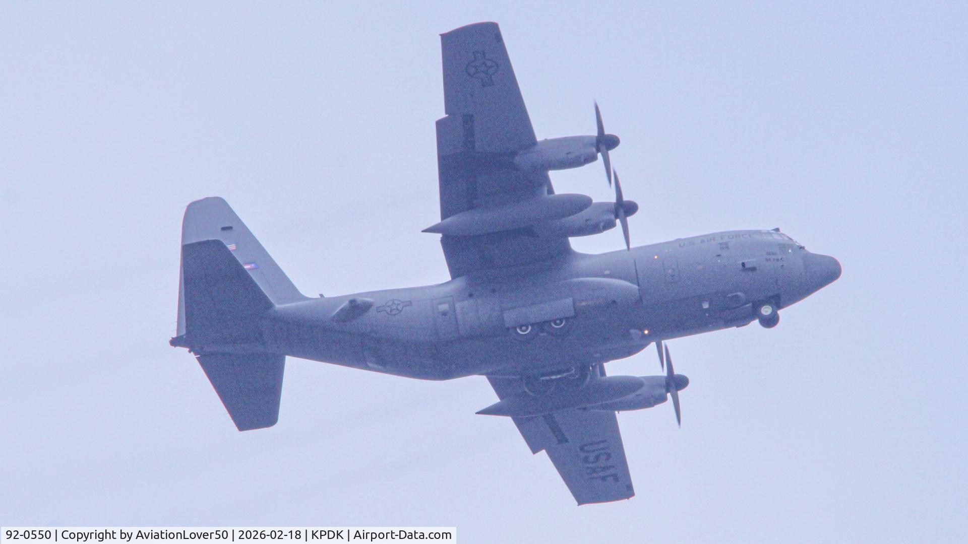 92-0550, 1993 Lockheed C-130H Hercules C/N 382-5321, C-130H