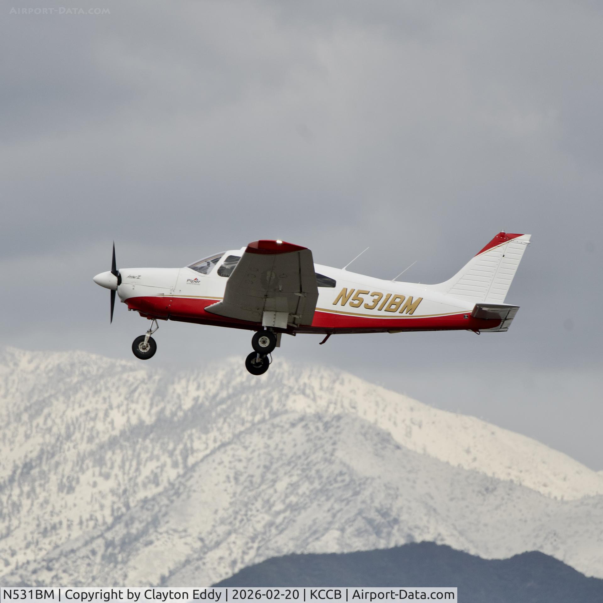 N531BM, 1979 Piper PA-28-181 C/N 28-7990510, Cable airport in California 2026