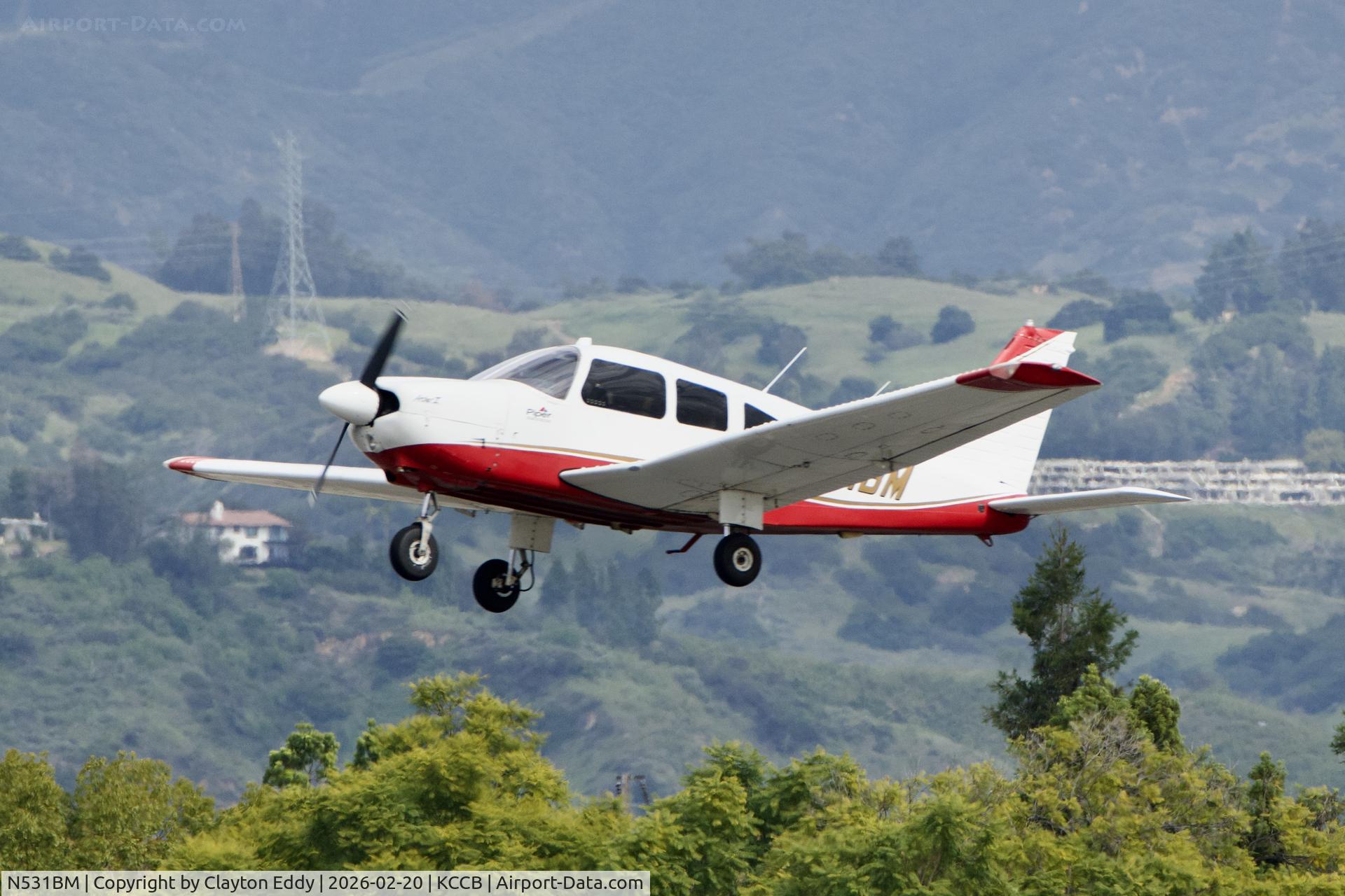 N531BM, 1979 Piper PA-28-181 C/N 28-7990510, Cable airport in California 2026