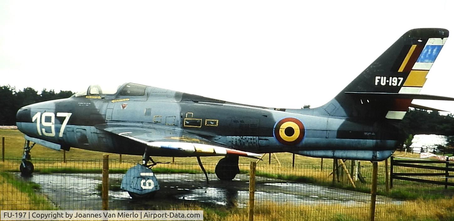 FU-197, Republic F-84F Thunderstreak C/N Not found (52-6584), ex-slide