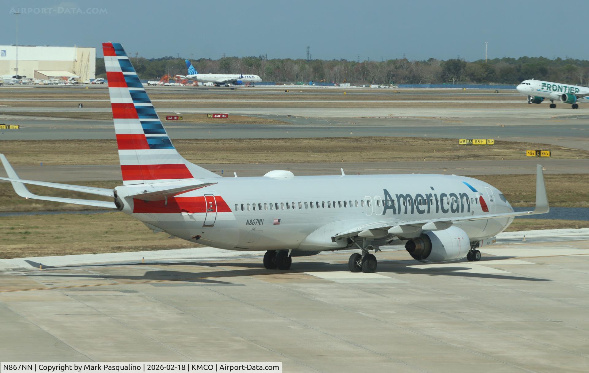 N867NN, 2011 Boeing 737-823 C/N 40762, Boeing 737-823